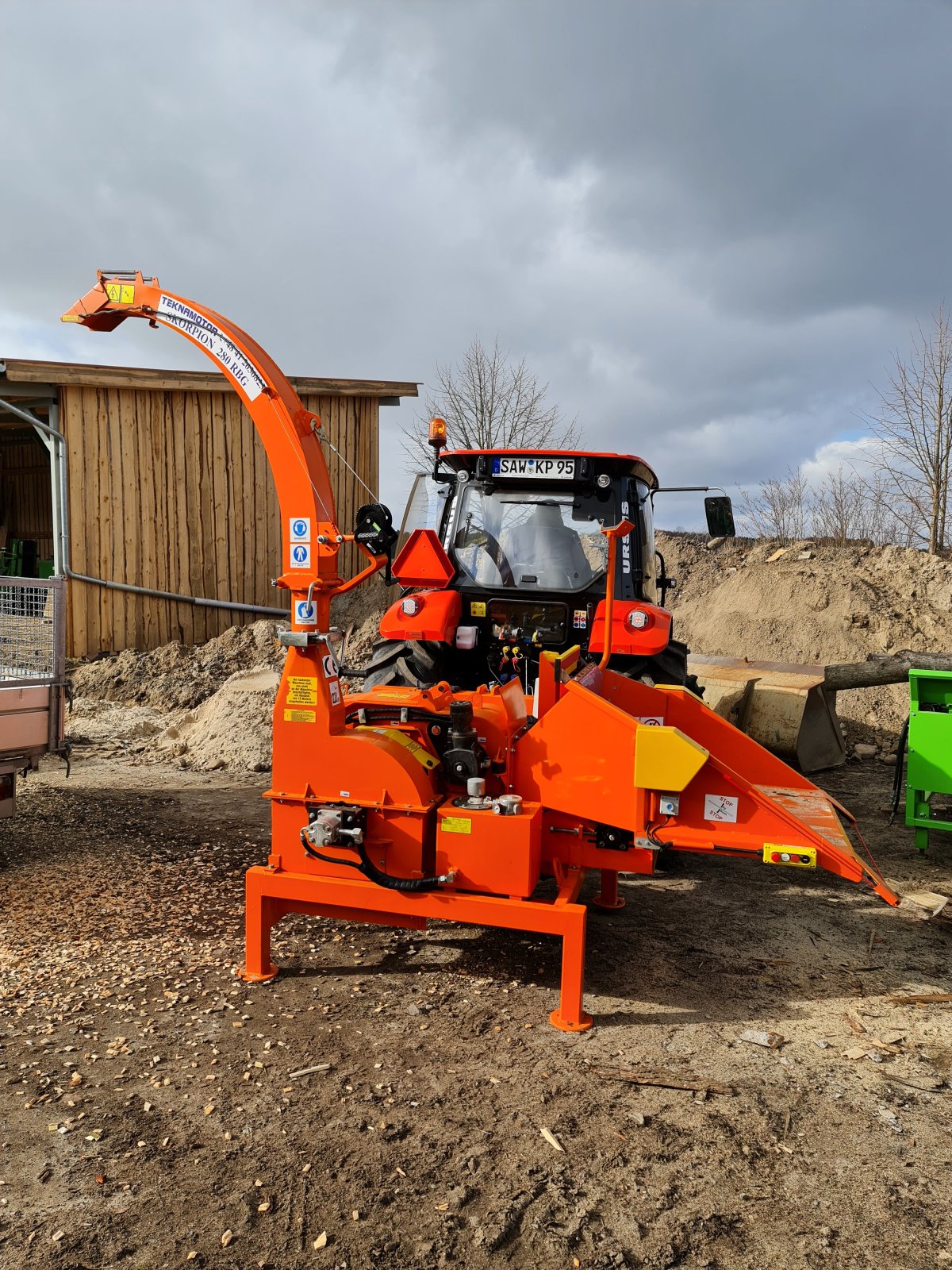 Holzhacker & Holzhäcksler typu Teknamotor 280RBG Holzschredder, Gebrauchtmaschine v Salzwedel (Obrázek 4)