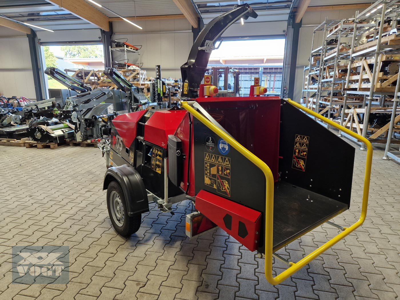 Holzhacker & Holzhäcksler a típus TP 175 MOBILE ZE Holzhacker mit Elektromotor und PKW-Fahrwerk-Vorführgerät, Gebrauchtmaschine ekkor: Schmallenberg (Kép 8)