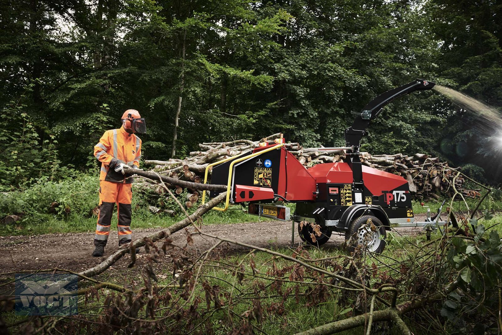 Holzhacker & Holzhäcksler typu TP 175 MOBILE ZE Holzhäcksler mit Elektromotor und PKW-Fahrwerk, Neumaschine v Schmallenberg (Obrázek 4)