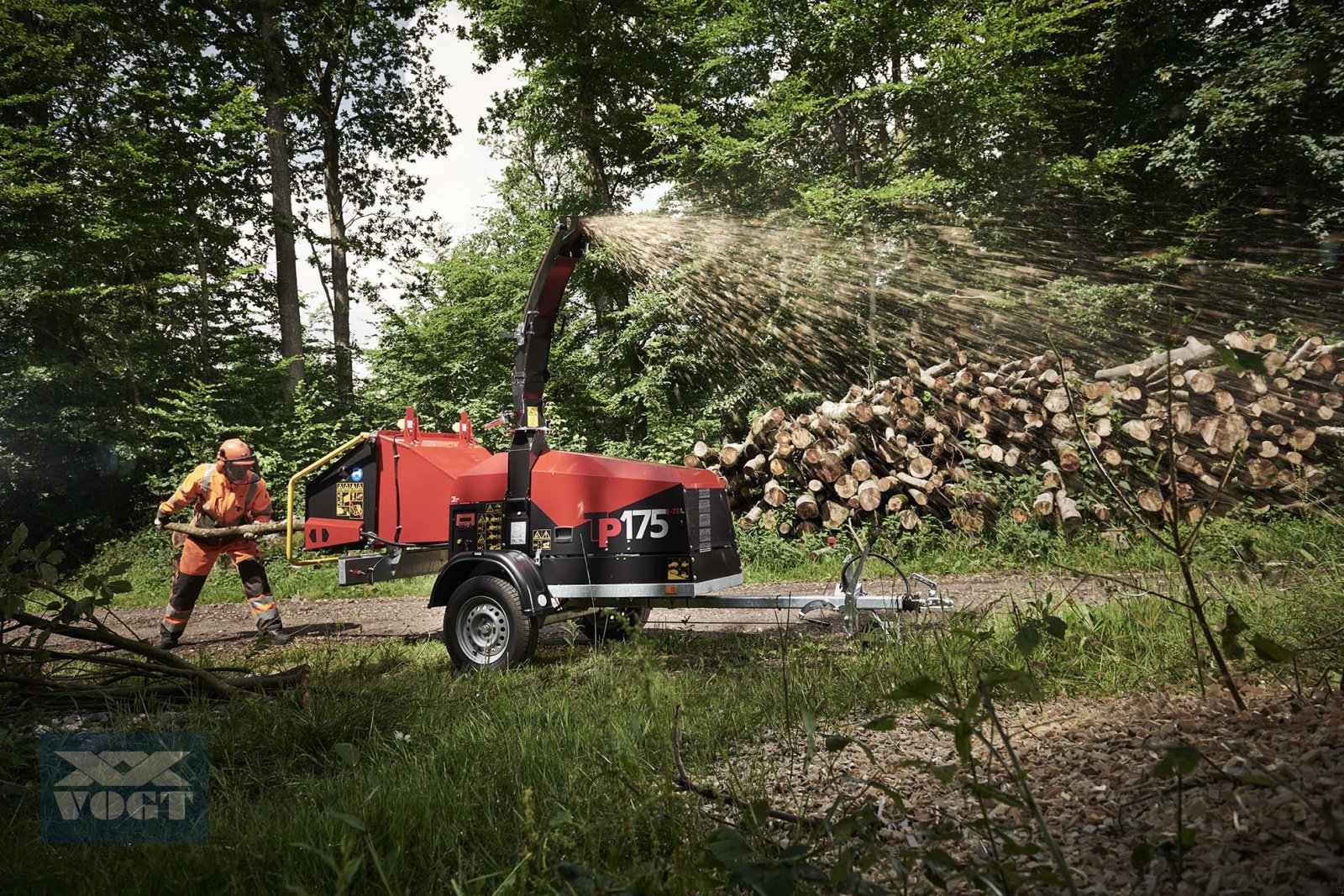 Holzhacker & Holzhäcksler typu TP 175 MOBILE ZE Holzhäcksler mit Elektromotor und PKW-Fahrwerk, Neumaschine v Schmallenberg (Obrázek 8)