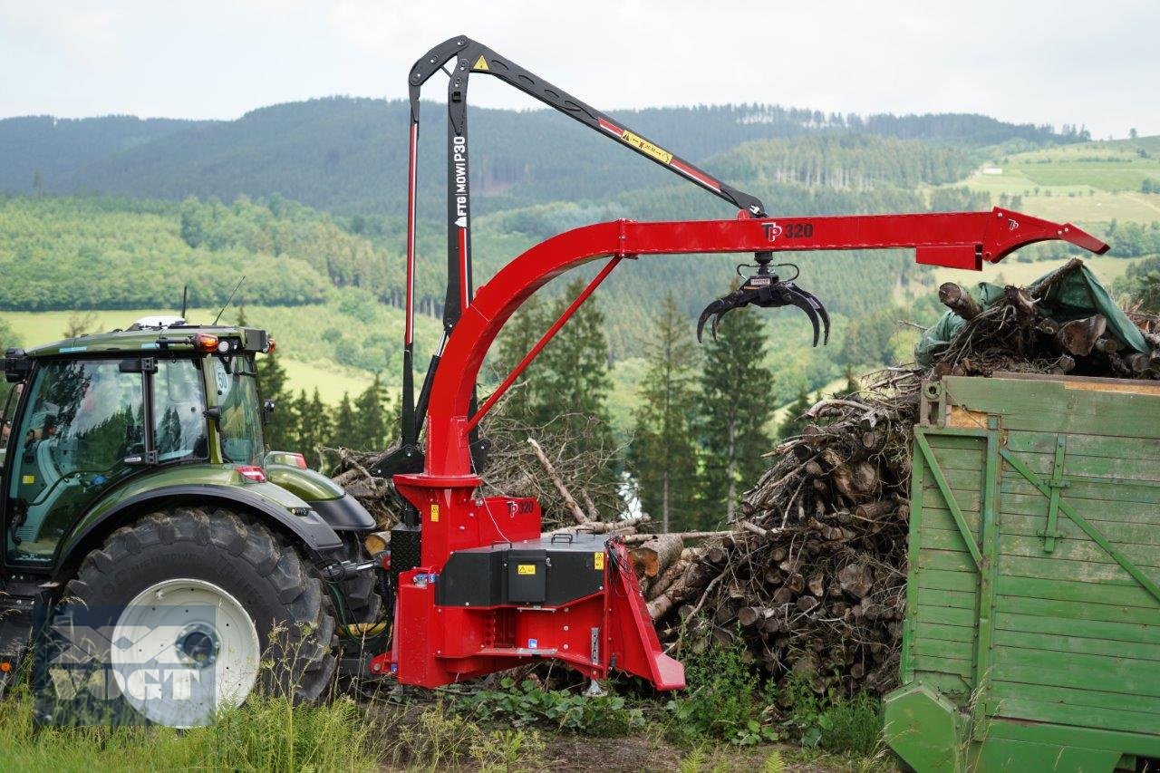 Holzhacker & Holzhäcksler типа TP 320 PTO K Holzhacker /Holzhäcksler mit Kranbeschickung, Neumaschine в Schmallenberg (Фотография 2)