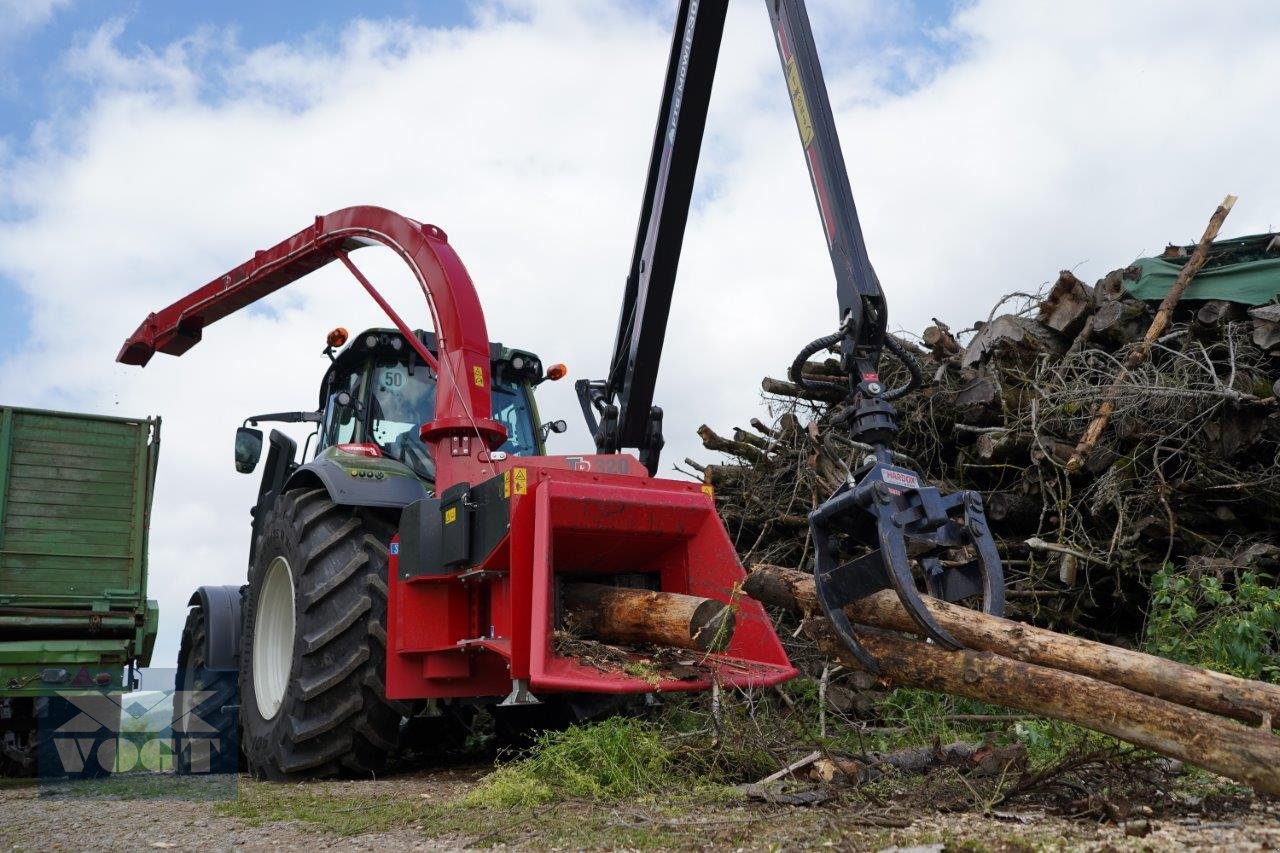 Holzhacker & Holzhäcksler del tipo TP 320 PTO K Holzhacker /Holzhäcksler mit Kranbeschickung, Neumaschine en Schmallenberg (Imagen 5)