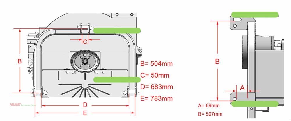 Holzhacker & Holzhäcksler del tipo Victory BX-102RS Holzschredder Häcksler Schredder mit Hydrauliksystem für Traktor, Neumaschine en Berlin (Imagen 24)