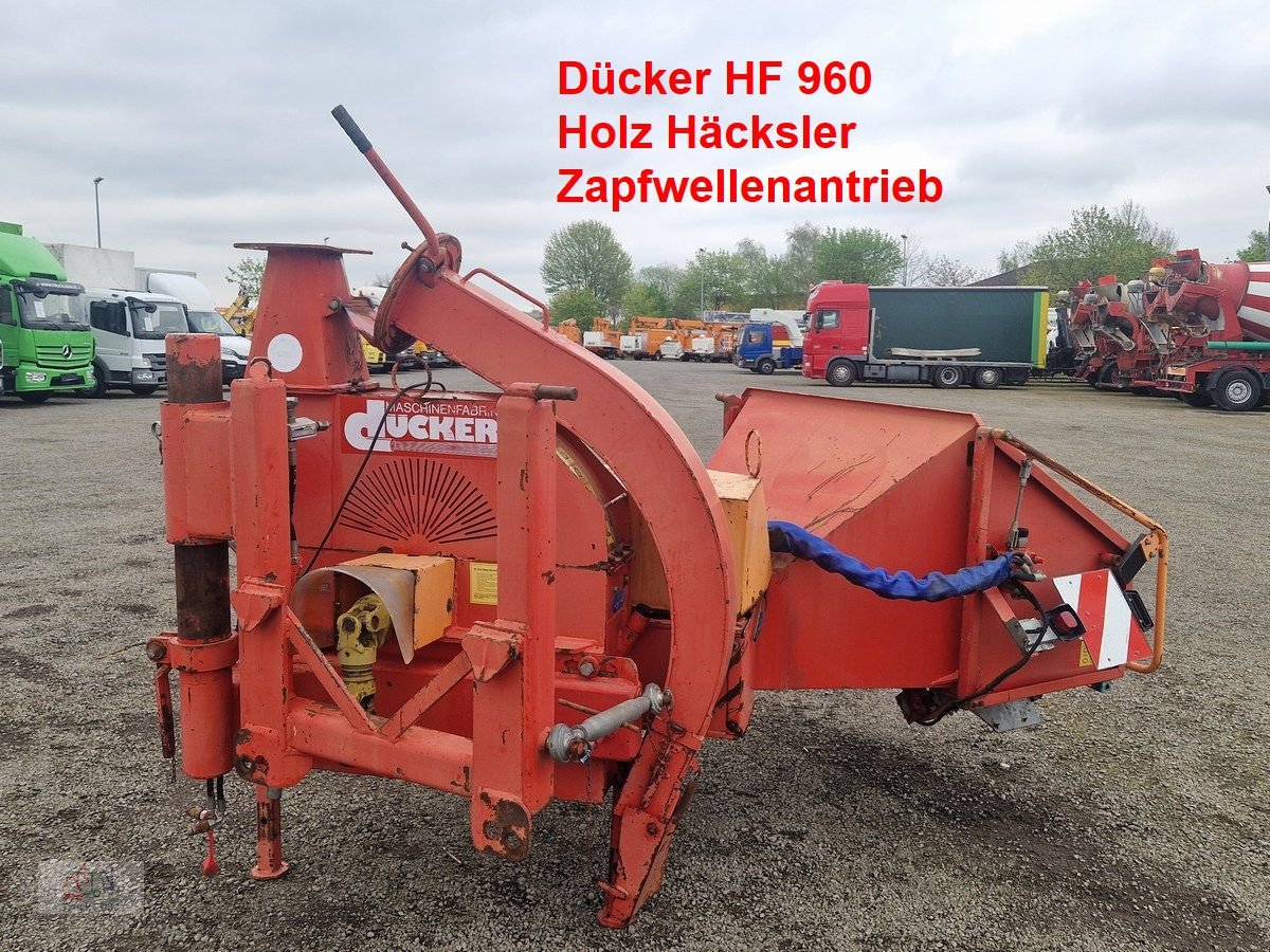 Holzhäcksler & Buschhacker типа Dücker HF 960 Holzhäcksler, Gebrauchtmaschine в Sottrum (Фотография 1)