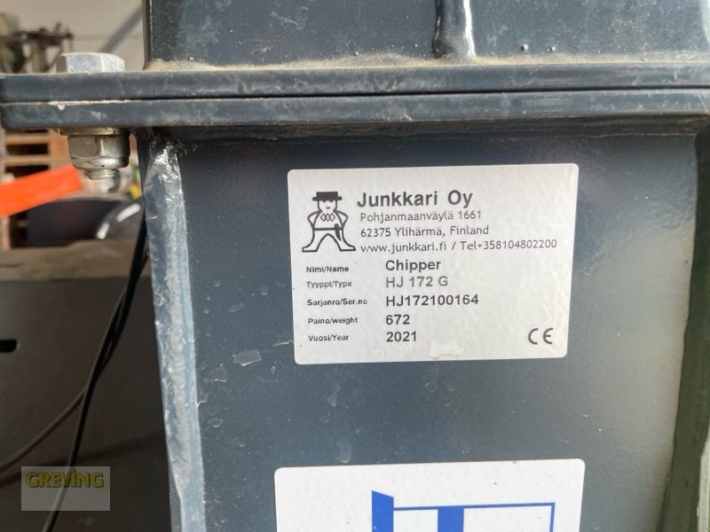 Holzhäcksler & Buschhacker za tip Junkkari HJ 172G, Gebrauchtmaschine u Euskirchen (Slika 2)