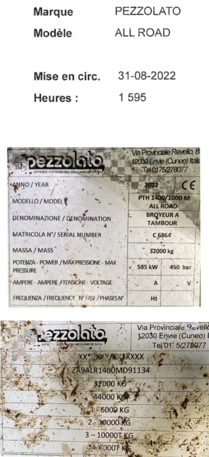 Holzhäcksler & Buschhacker tip Pezzolato Allroad, Gebrauchtmaschine in Huttenheim (Poză 7)