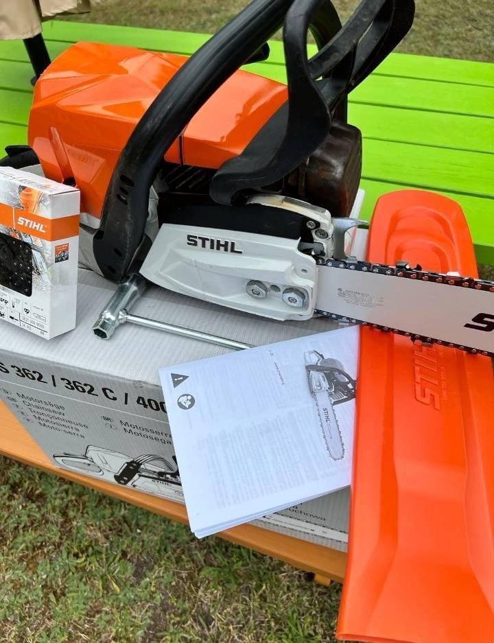 Holzspalter typu 1stLevelSolar GmbH Stihl MS 362, Gebrauchtmaschine v Mittelangeln Schleswig-Holstein (Obrázek 1)