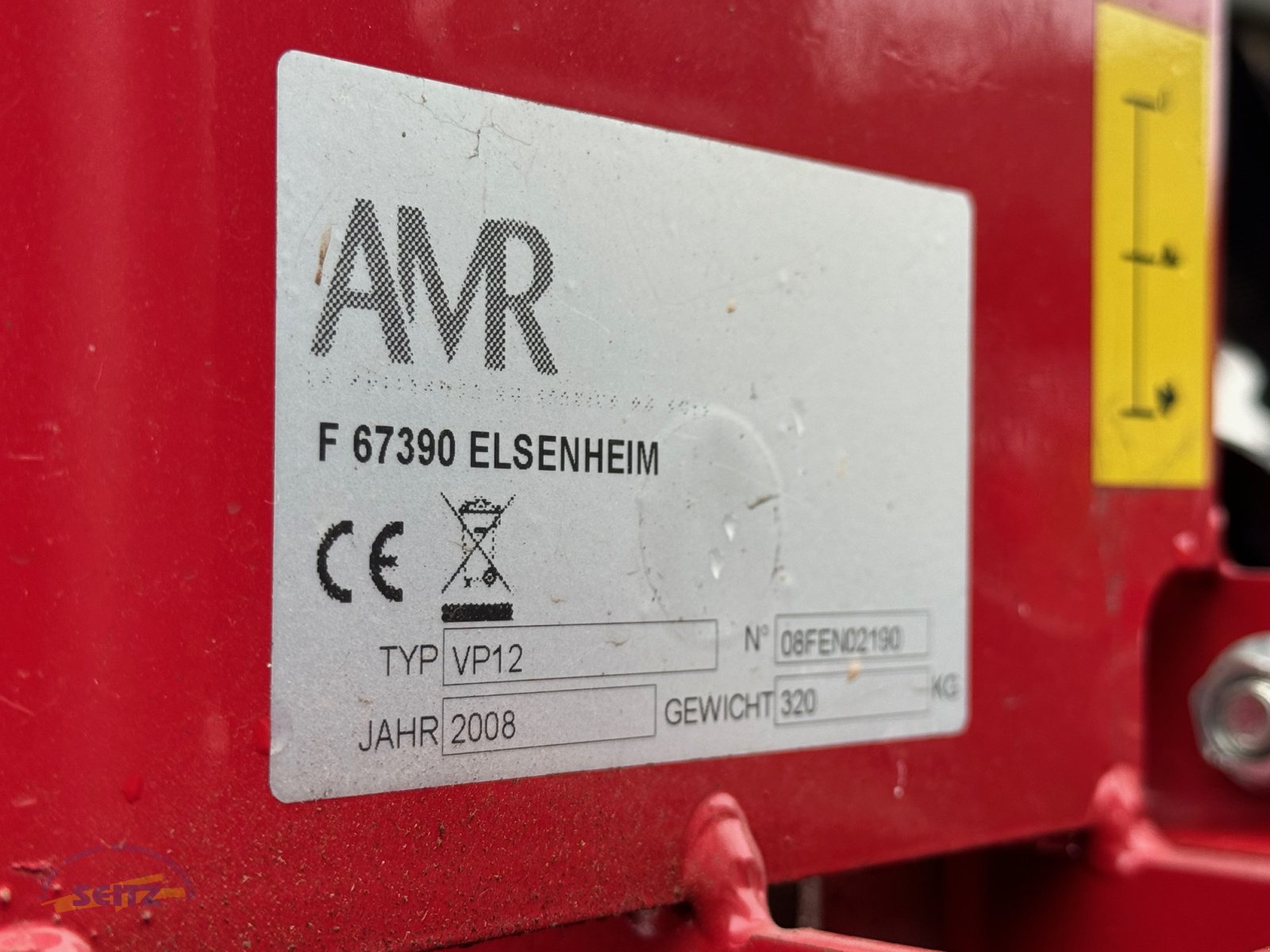 Holzspalter Türe ait AMR VP12, Gebrauchtmaschine içinde Lindenfels-Glattbach (resim 5)