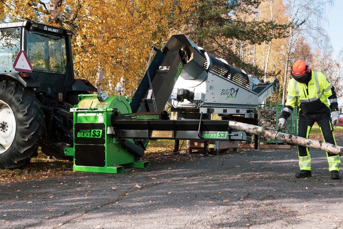 Holzspalter typu BILKE S3, Gebrauchtmaschine v Grou (Obrázek 1)