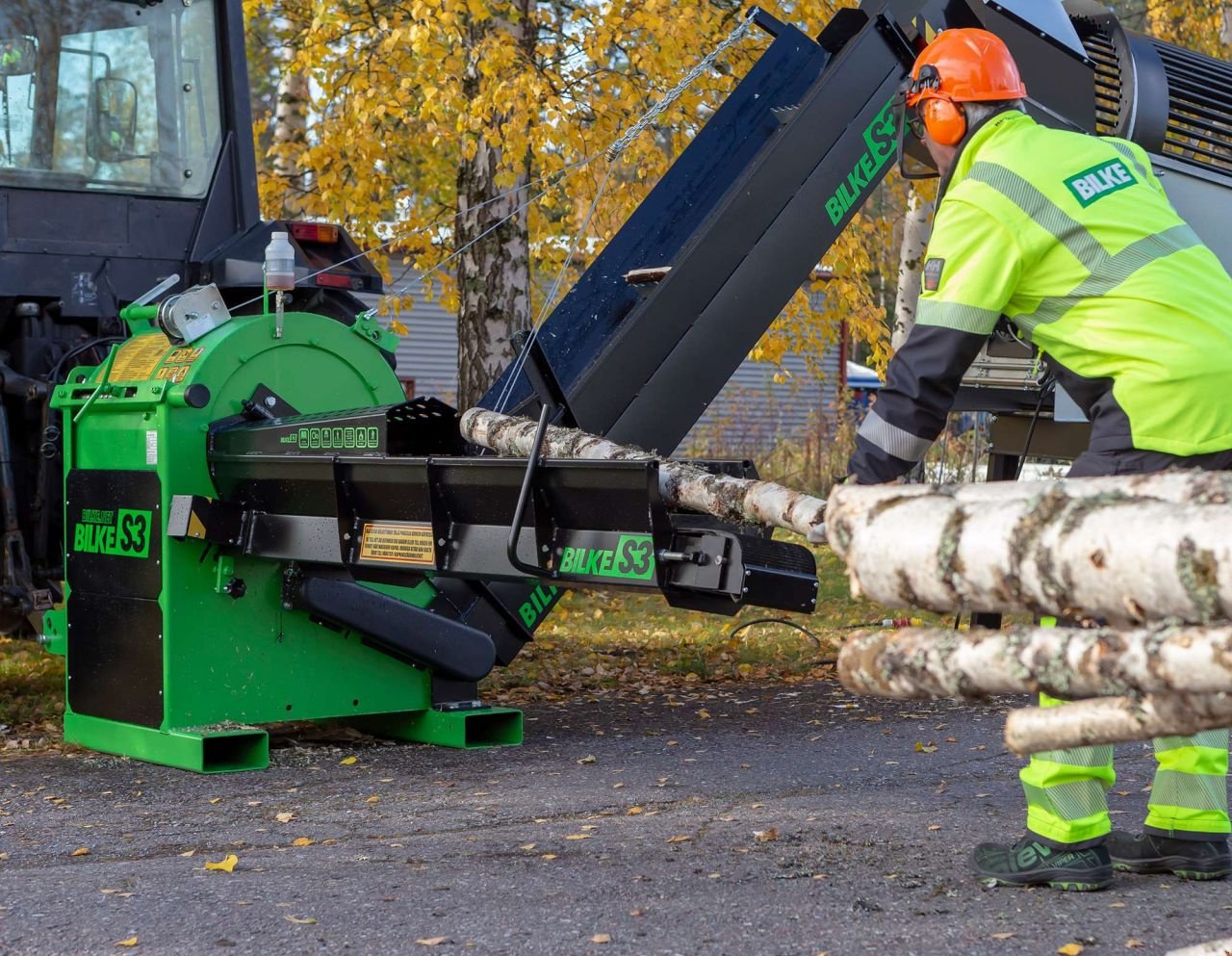 Holzspalter a típus BILKE S3, Gebrauchtmaschine ekkor: Grou (Kép 2)