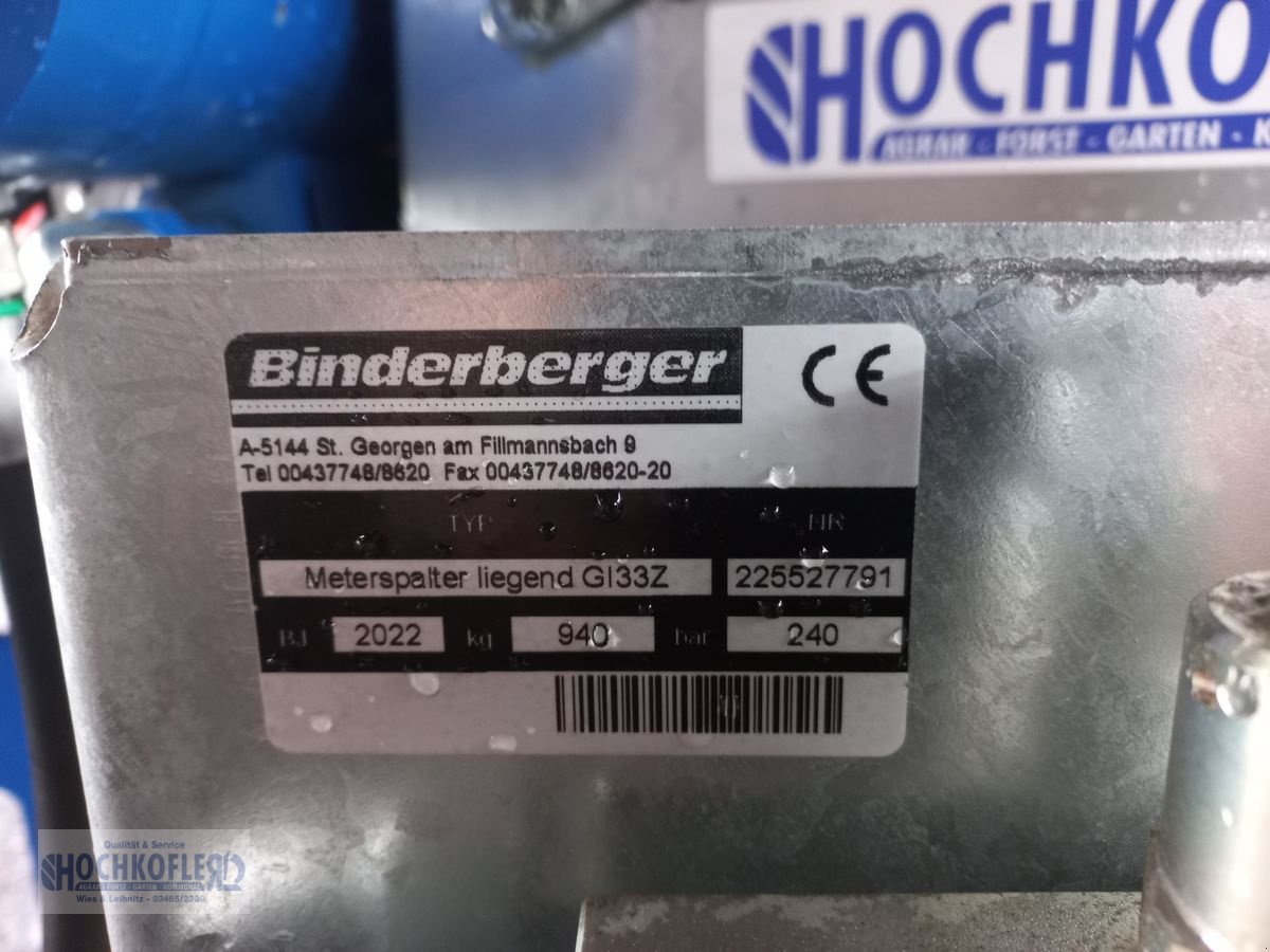 Holzspalter του τύπου Binderberger GI 33 Z, Neumaschine σε Wies (Φωτογραφία 5)