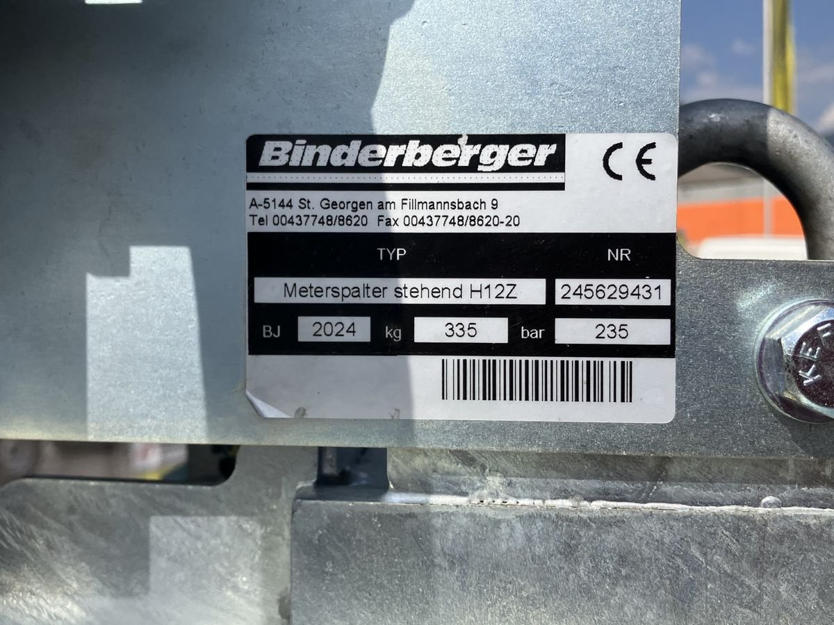 Holzspalter tip Binderberger H 12 Z, Neumaschine in Villach (Poză 7)