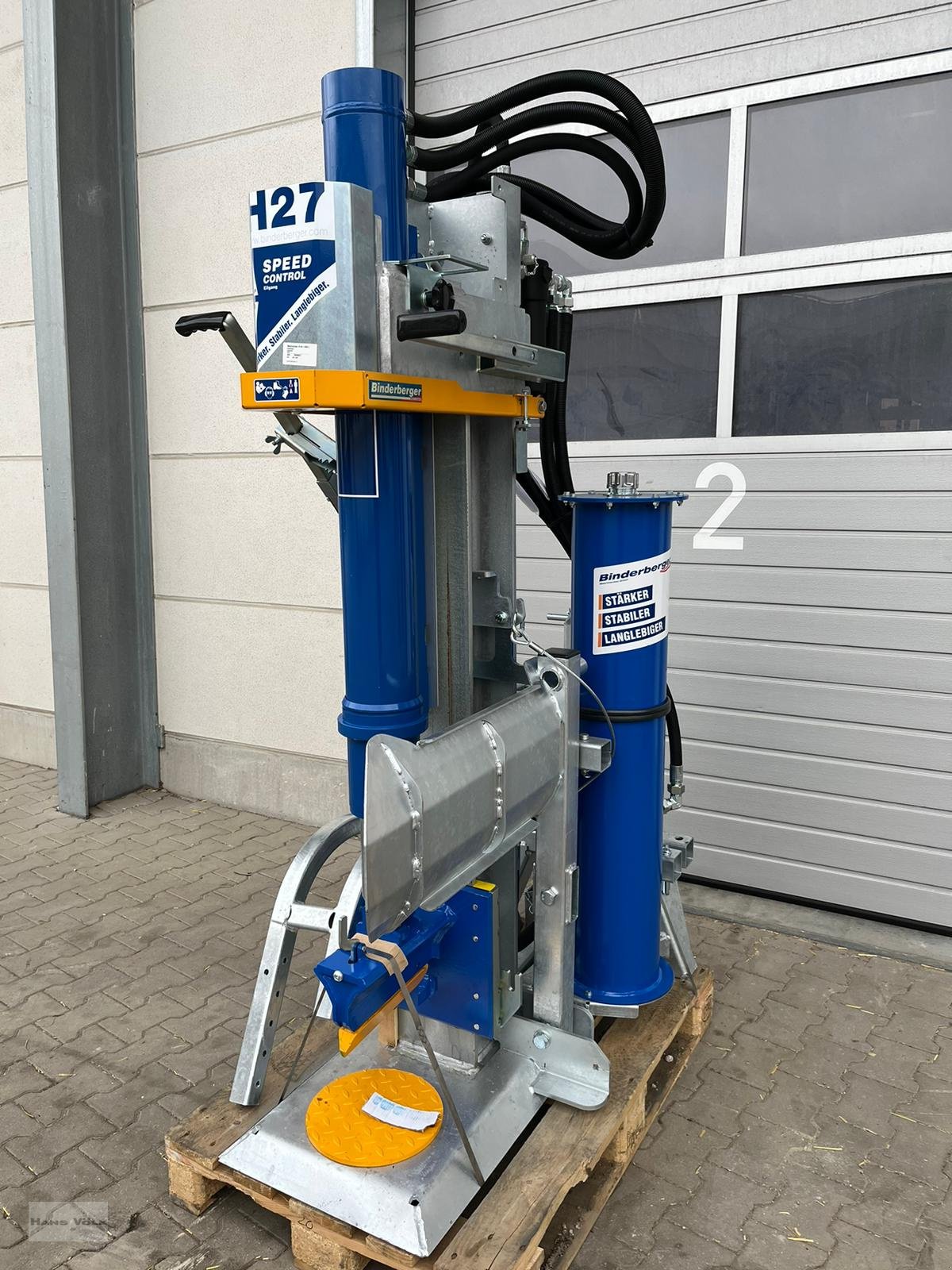 Holzspalter Türe ait Binderberger H27 ECO Z, Neumaschine içinde Antdorf (resim 1)