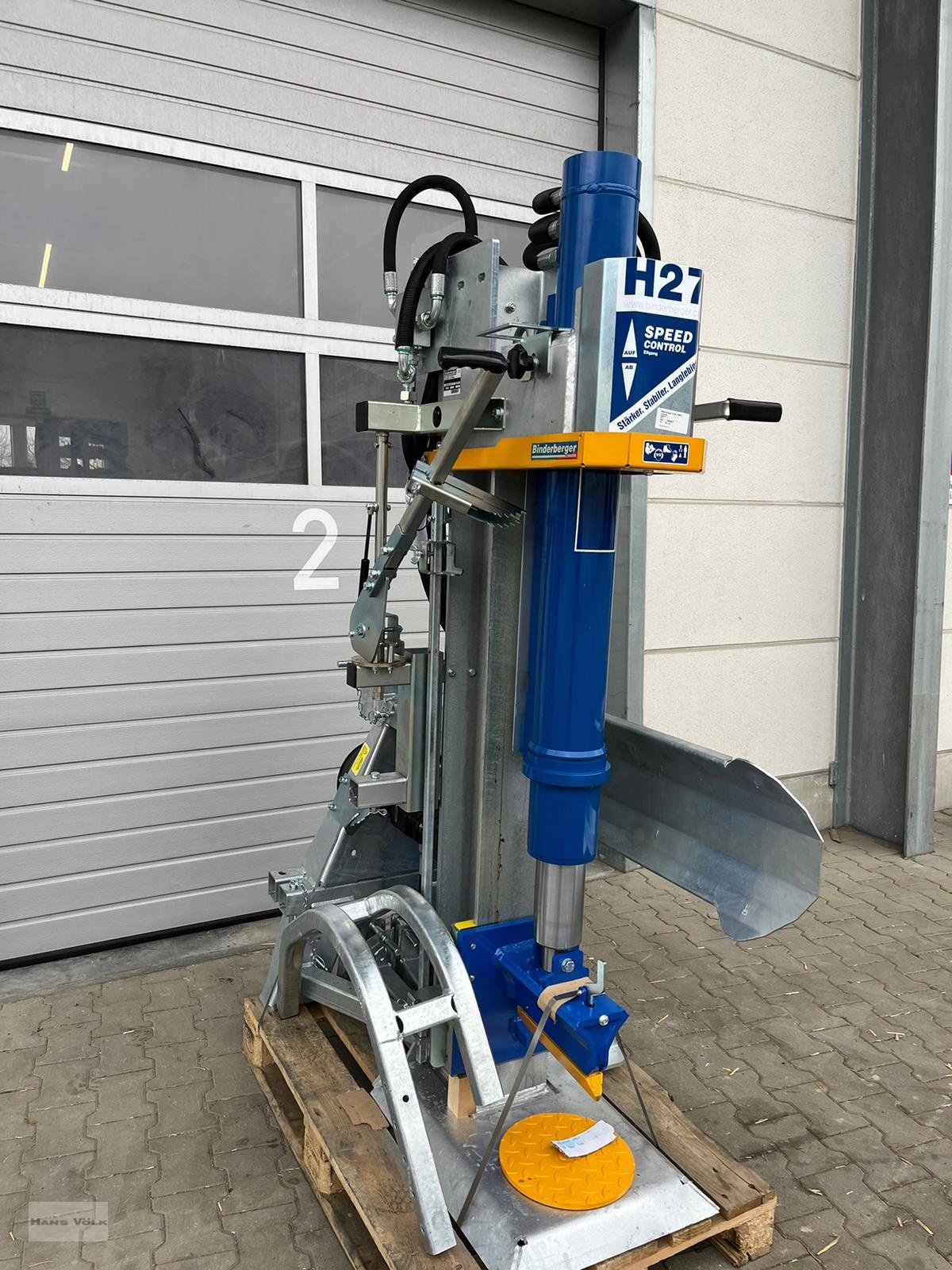 Holzspalter Türe ait Binderberger H27 ECO Z, Neumaschine içinde Antdorf (resim 2)