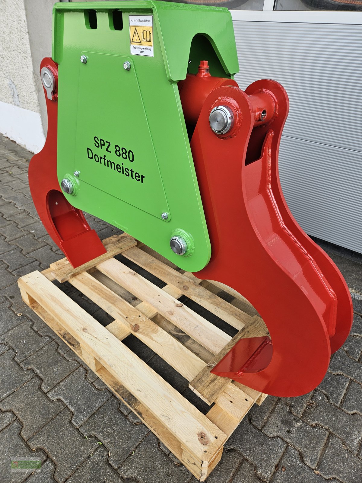 Holzspalter del tipo Dorfmeister Spaltzange Bagger, Hackmaschine SPZ 880, Neumaschine In Roßbach (Immagine 3)