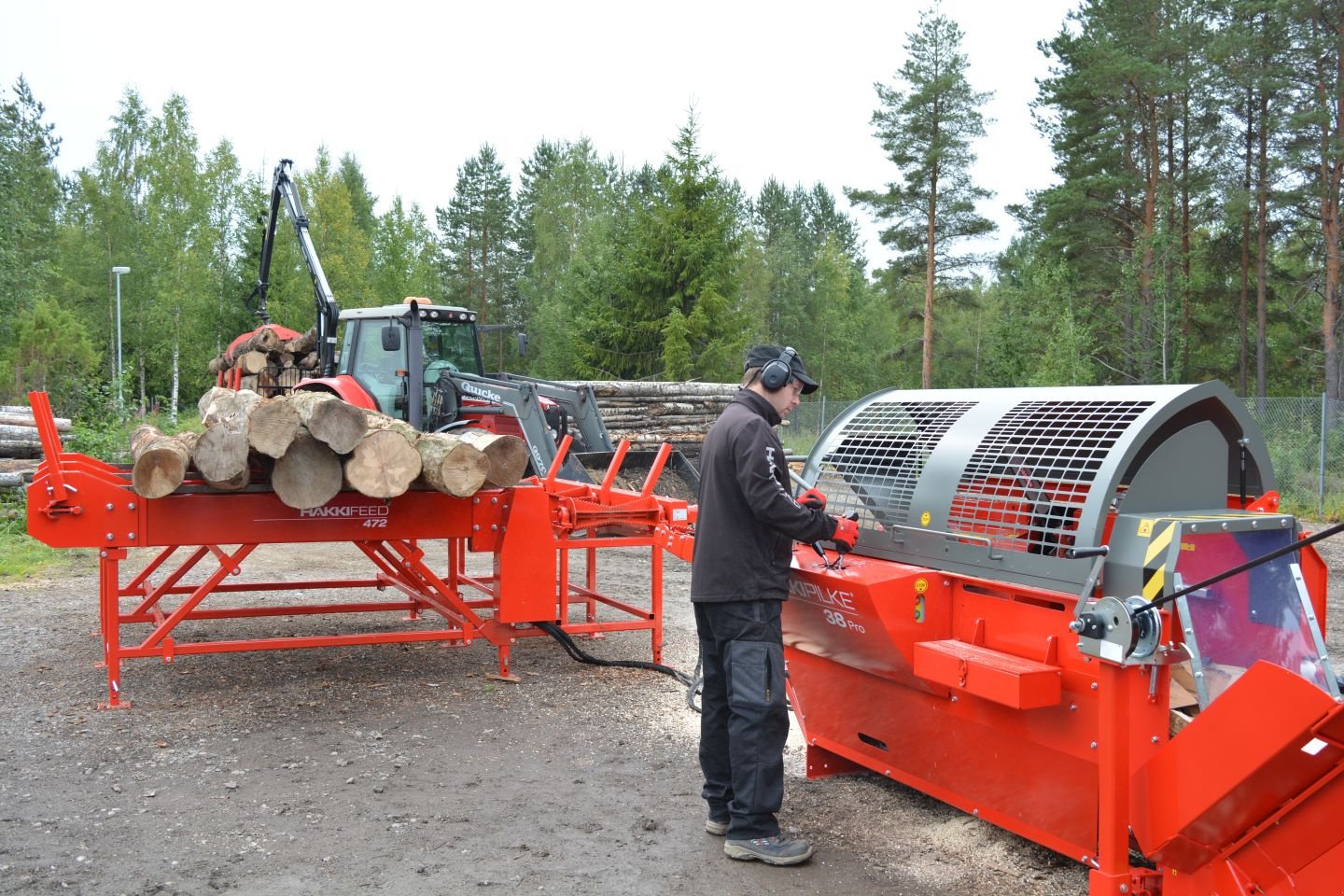 Holzspalter typu Hakki Pilke 38 PRO, Gebrauchtmaschine w Grou (Zdjęcie 2)