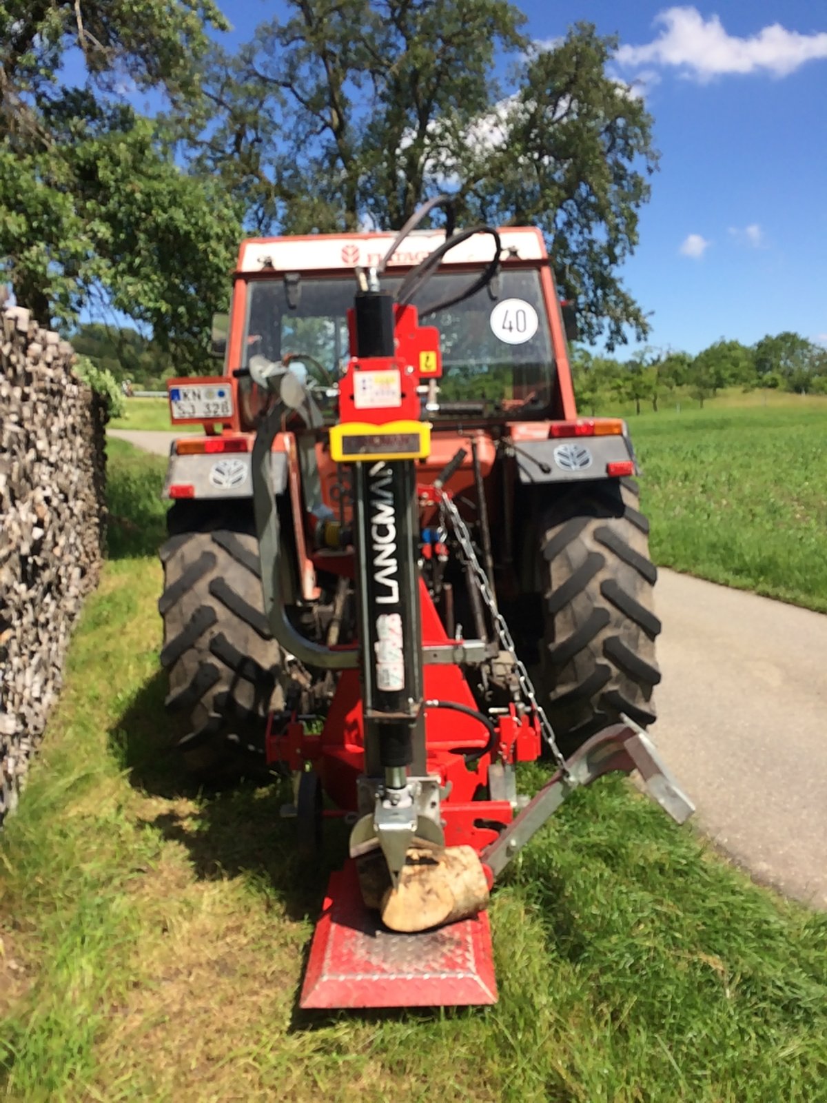 Holzspalter typu Holzspalter 17t Lancman Lancman, Gebrauchtmaschine v Radolfzell (Obrázok 2)