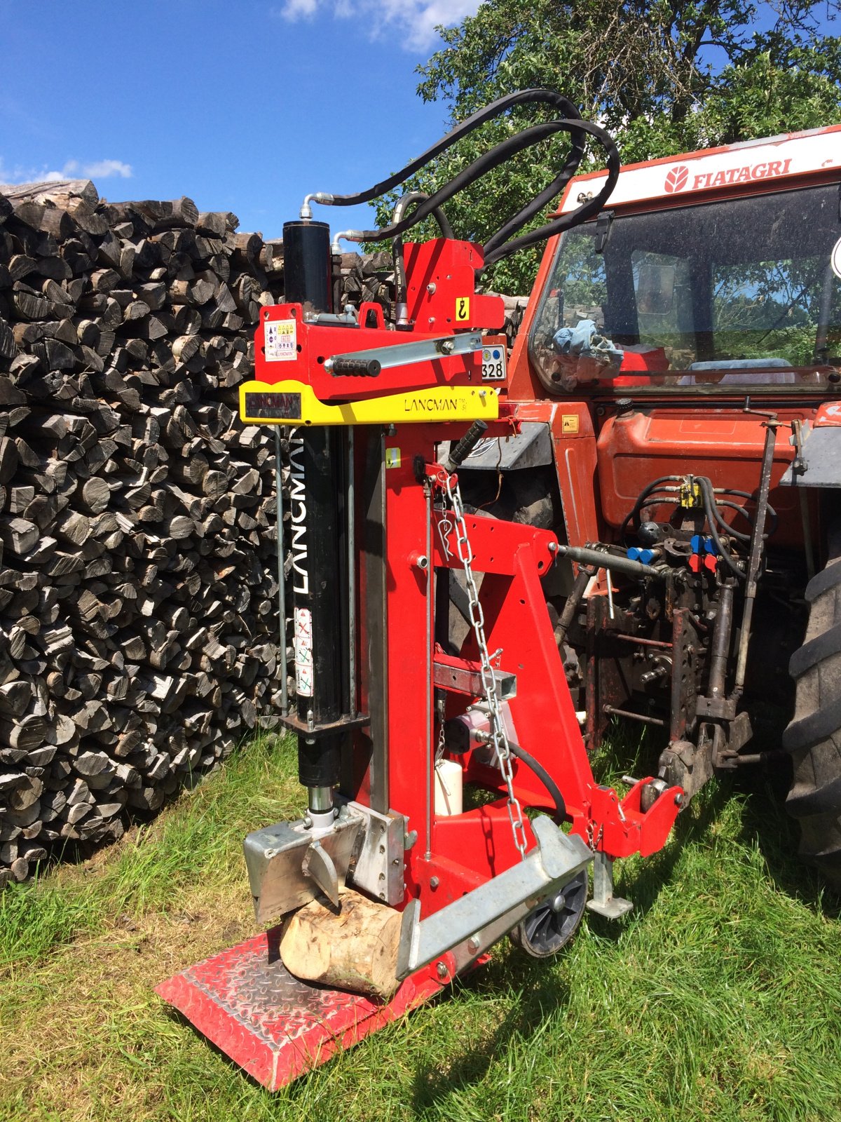 Holzspalter typu Holzspalter 17t Lancman Lancman, Gebrauchtmaschine v Radolfzell (Obrázek 4)