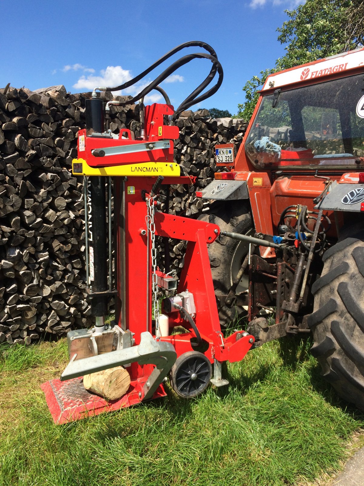 Holzspalter typu Holzspalter 17t Lancman Lancman, Gebrauchtmaschine v Radolfzell (Obrázek 5)