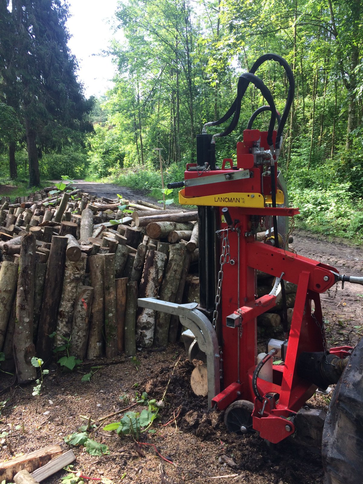 Holzspalter typu Holzspalter 17t Lancman Lancman, Gebrauchtmaschine v Radolfzell (Obrázek 10)