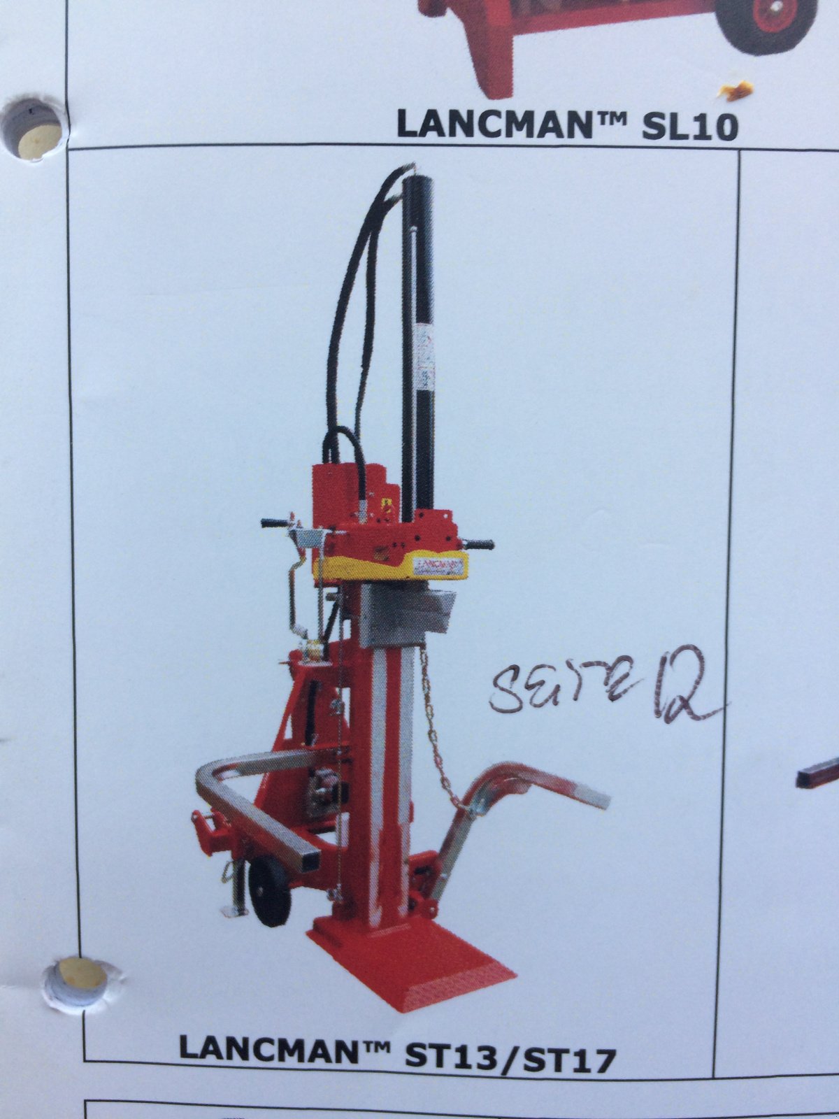 Holzspalter du type Holzspalter 17t Lancman Lancman, Gebrauchtmaschine en Radolfzell (Photo 13)