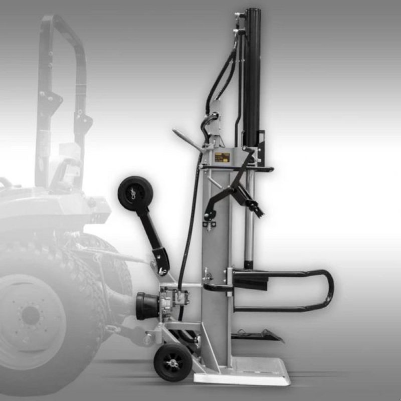 Holzspalter Türe ait Jansen TS-22 mit Stammheber, Neumaschine içinde NATTERNBACH (resim 2)