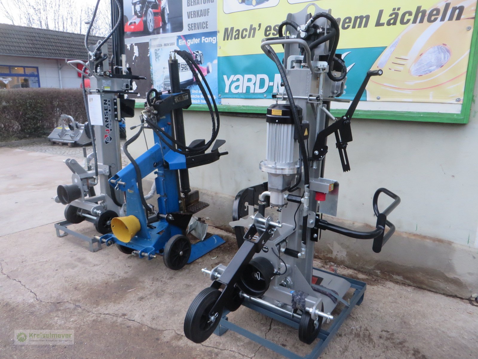 Holzspalter del tipo Jansen TS-30 K Elektromotor & Zapfwelle mit 30 Tonnen kostenloser Versand **SOFORT VERFÜGBAR**, Neumaschine en Feuchtwangen (Imagen 3)