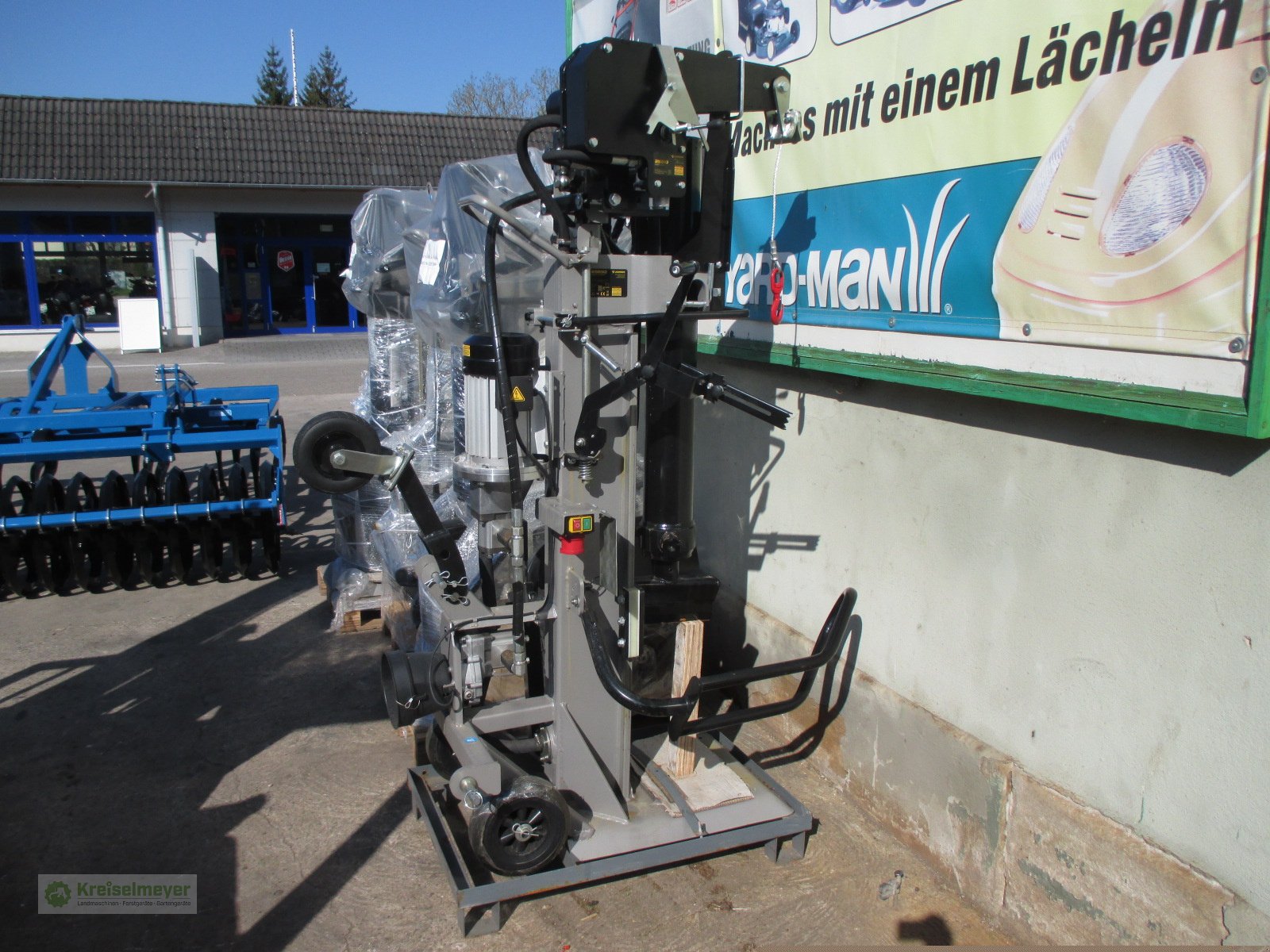 Holzspalter of the type Jansen TS-30 K mit hydr. Seilwinde TSW-500, Neumaschine in Feuchtwangen (Picture 1)