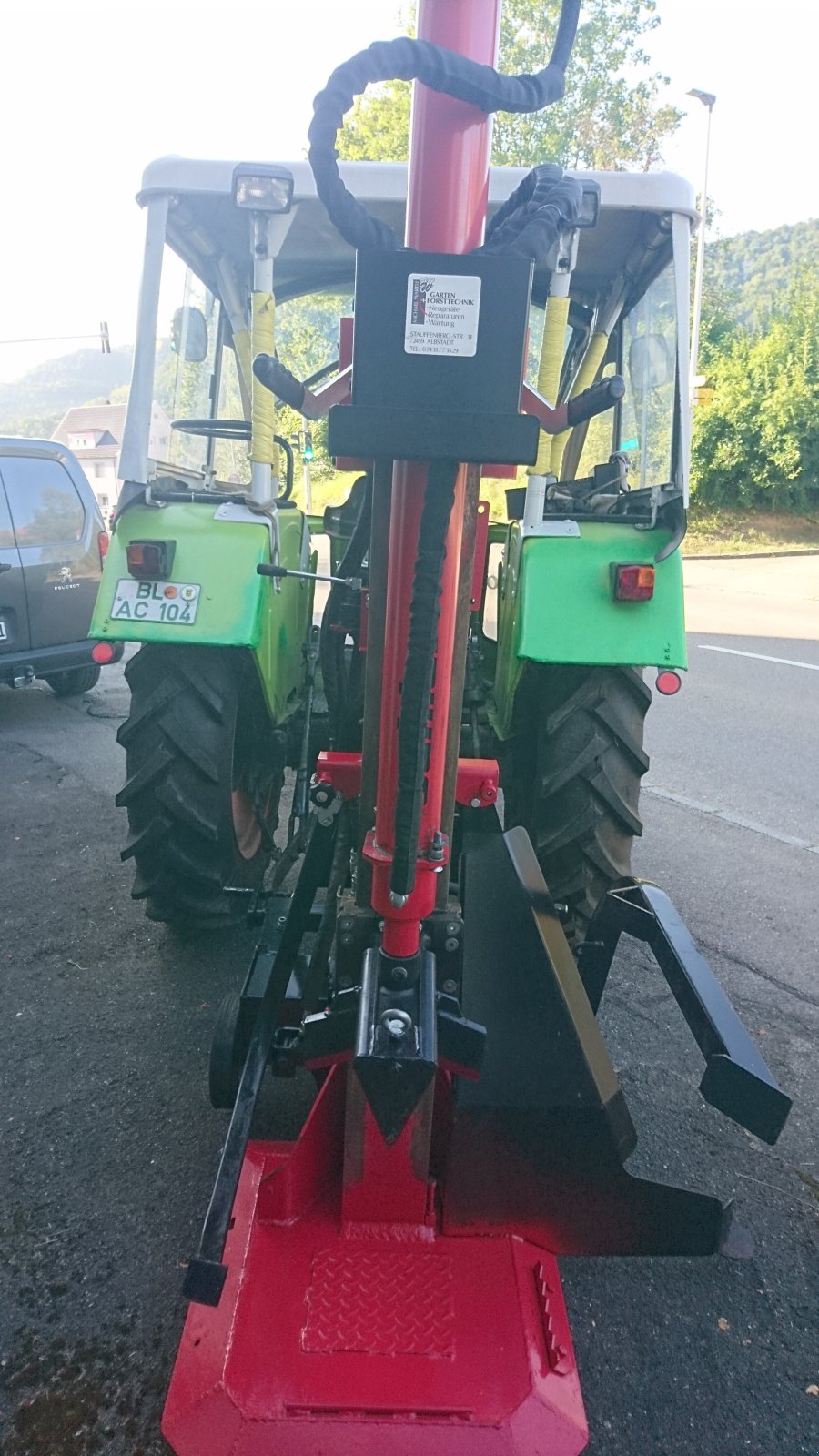 Holzspalter van het type Oehler Super 2050, Gebrauchtmaschine in Albstadt-Lautlingen (Foto 1)