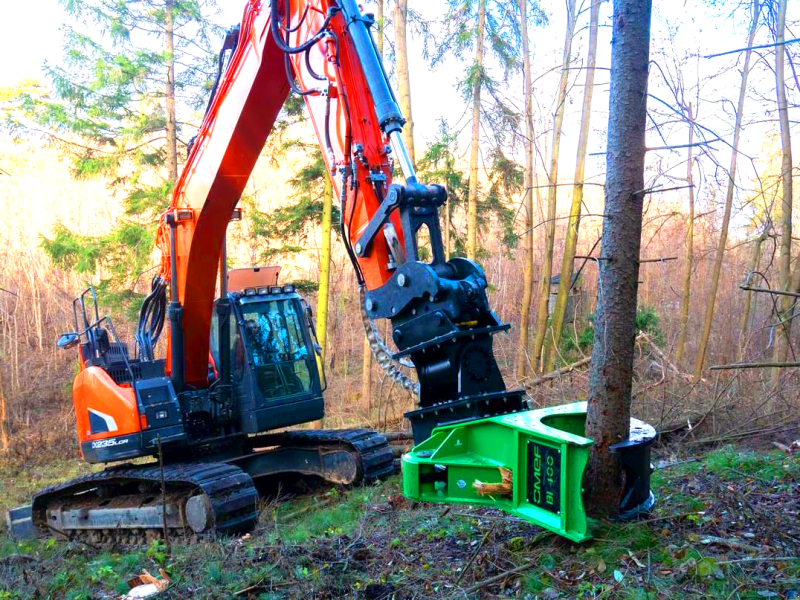 Holzspalter tip Omef BI 400, Neumaschine in Warmsen (Poză 1)