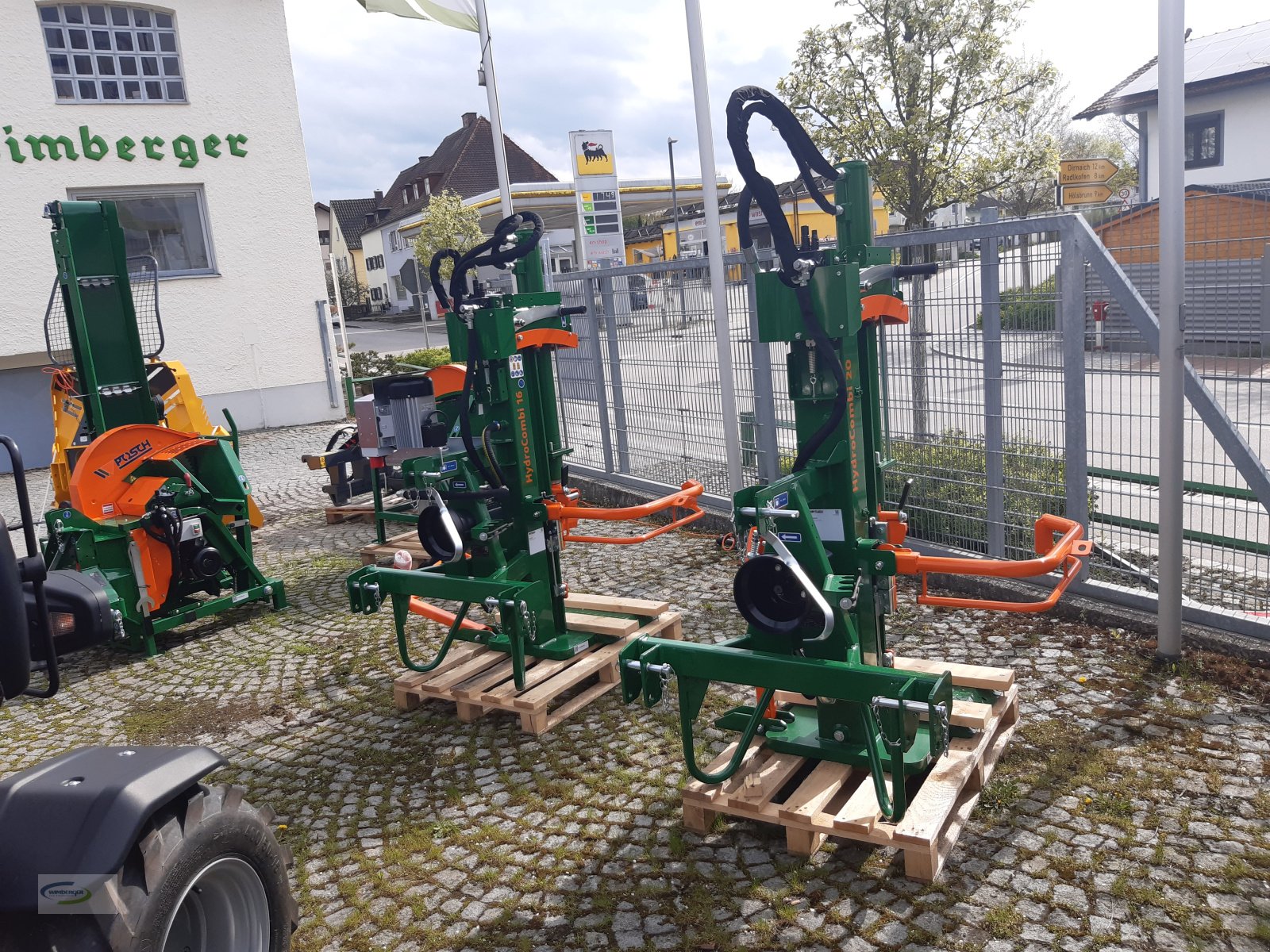 Holzspalter del tipo Posch HydroCombi 16 Lagermaschine Sofort Verfügbar, Neumaschine In Frontenhausen (Immagine 1)