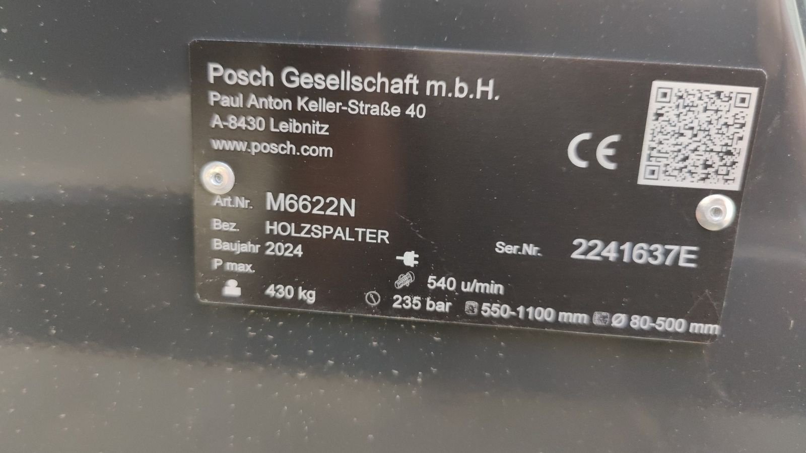 Holzspalter a típus Posch PALDU Holzspalter 19to. - 1100-19Z, Neumaschine ekkor: Kirchschlag (Kép 11)