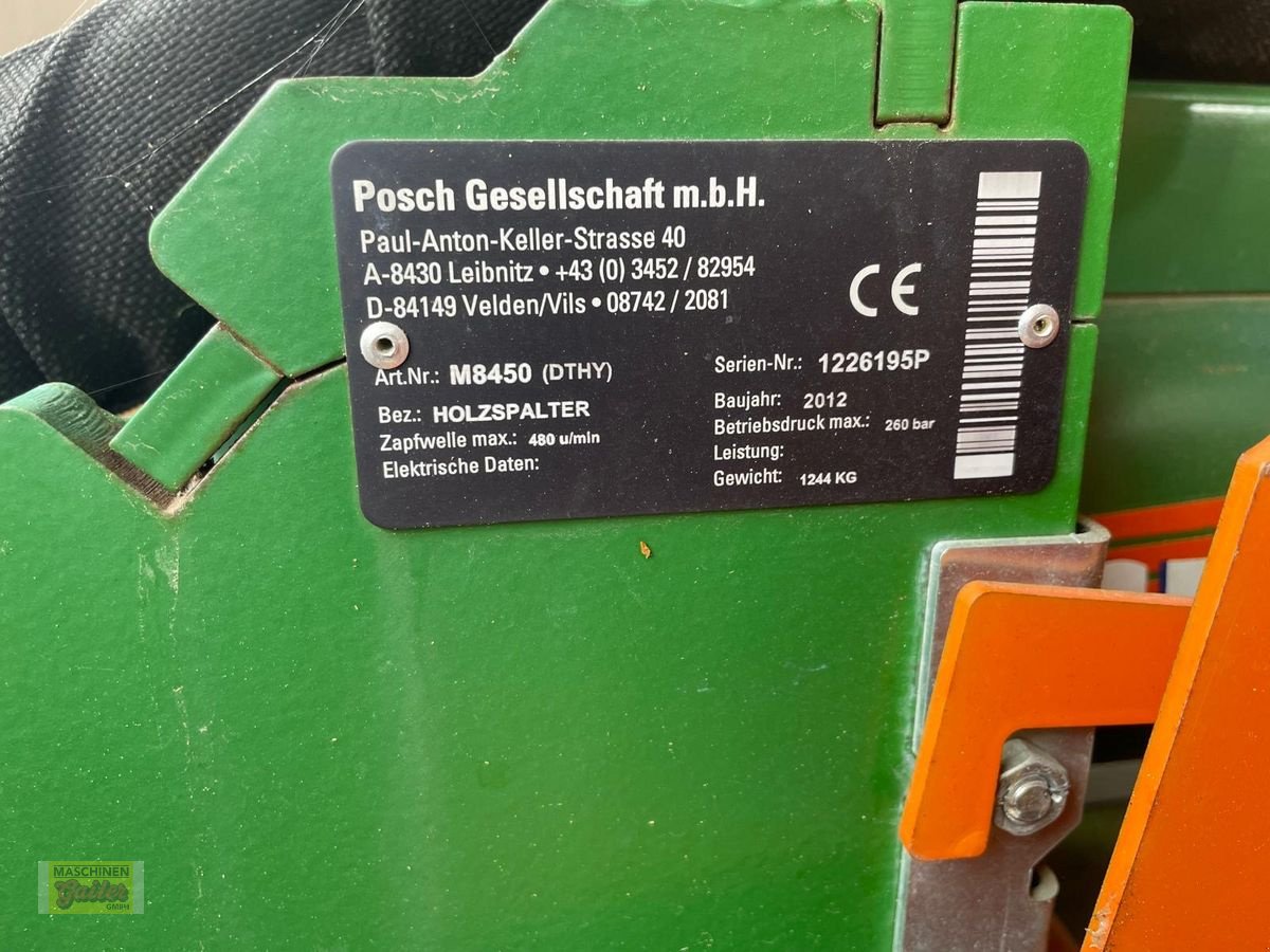 Holzspalter типа Posch Split Master 30  M8450 (DHTY), Gebrauchtmaschine в Kötschach (Фотография 5)