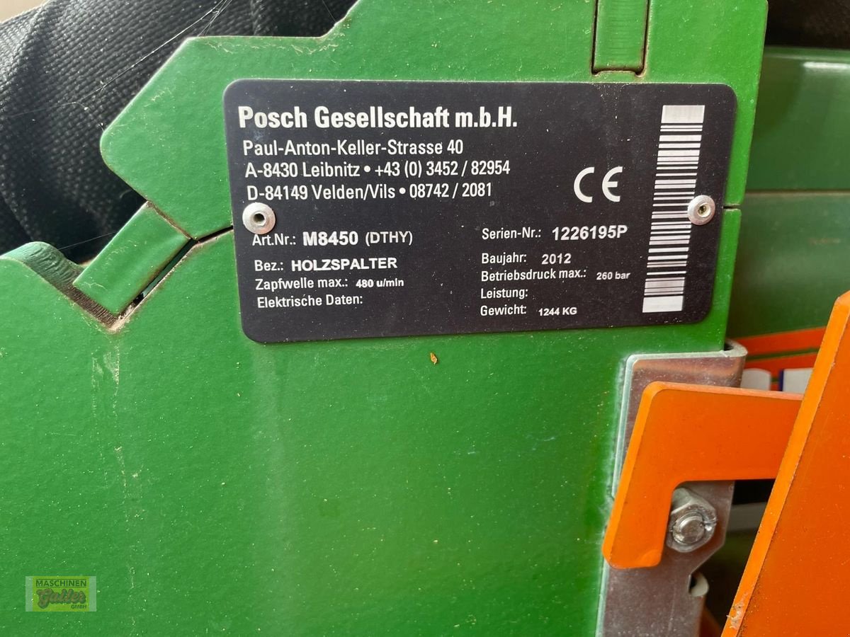 Holzspalter типа Posch Split Master 30  M8450 (DHTY), Gebrauchtmaschine в Kötschach (Фотография 8)