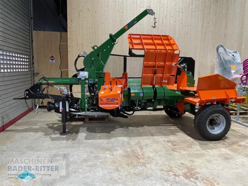 Holzspalter typu Posch Splitmaster 26t Funkseilwinde, Gebrauchtmaschine v Freiburg