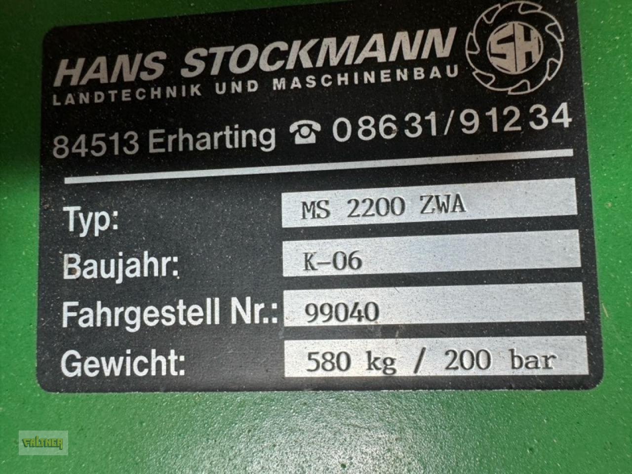 Holzspalter typu Sonstige STOCKMANN MS 2200 ZWA, Gebrauchtmaschine w Büchlberg (Zdjęcie 5)