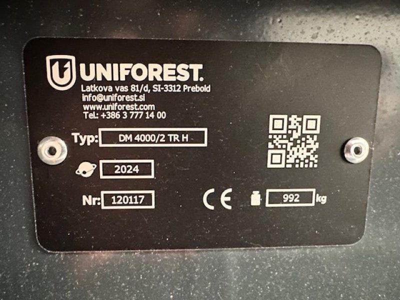 Holzspalter Türe ait Uniforest Zuführtisch zu Spaltautomat DM 4000/2 TR H, Neumaschine içinde Tamsweg (resim 7)