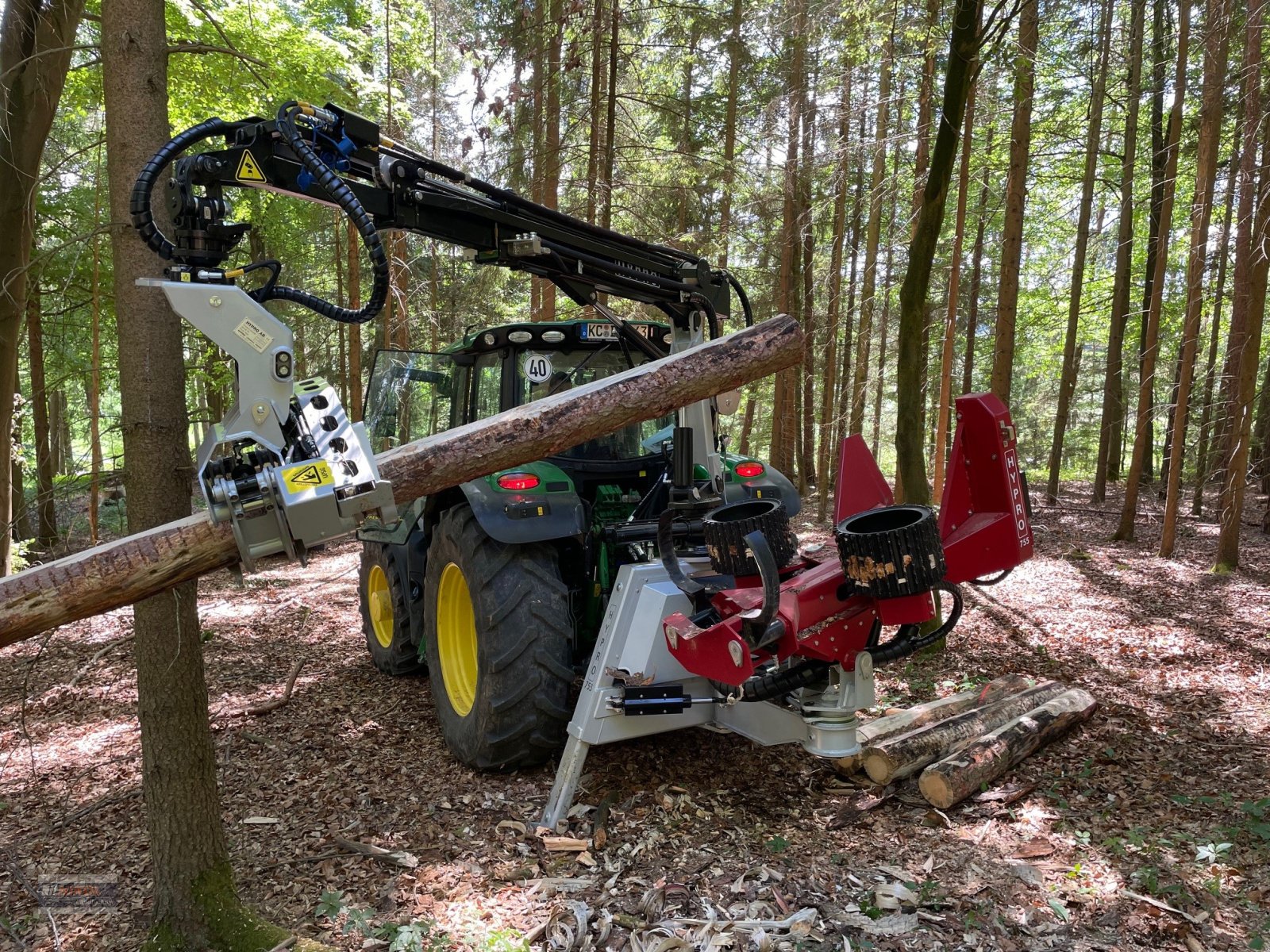 Holzvollernter от тип Hypro 755, Gebrauchtmaschine в Lichtenfels (Снимка 1)