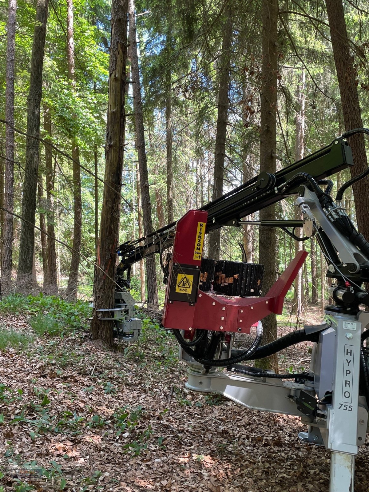 Holzvollernter del tipo Hypro 755, Gebrauchtmaschine en Lichtenfels (Imagen 4)