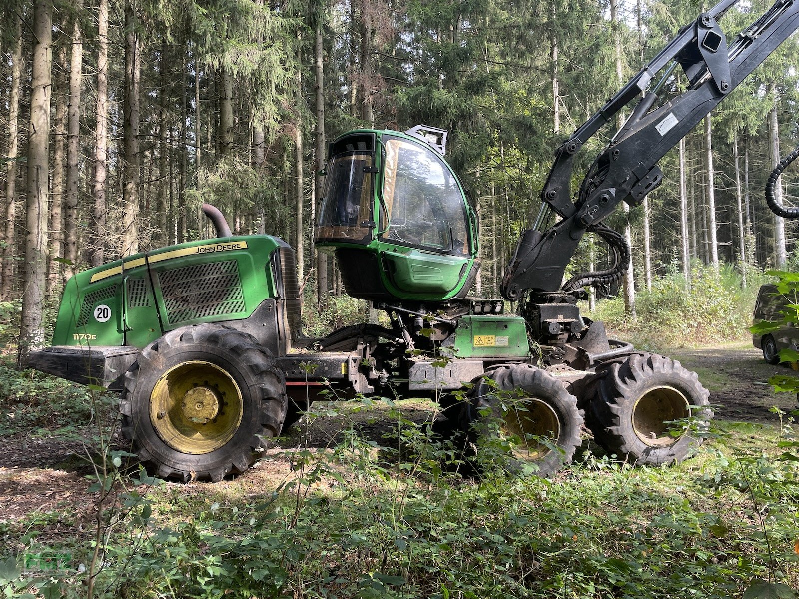 Holzvollernter del tipo John Deere 1170E IT4, Gebrauchtmaschine In Leinburg (Immagine 7)