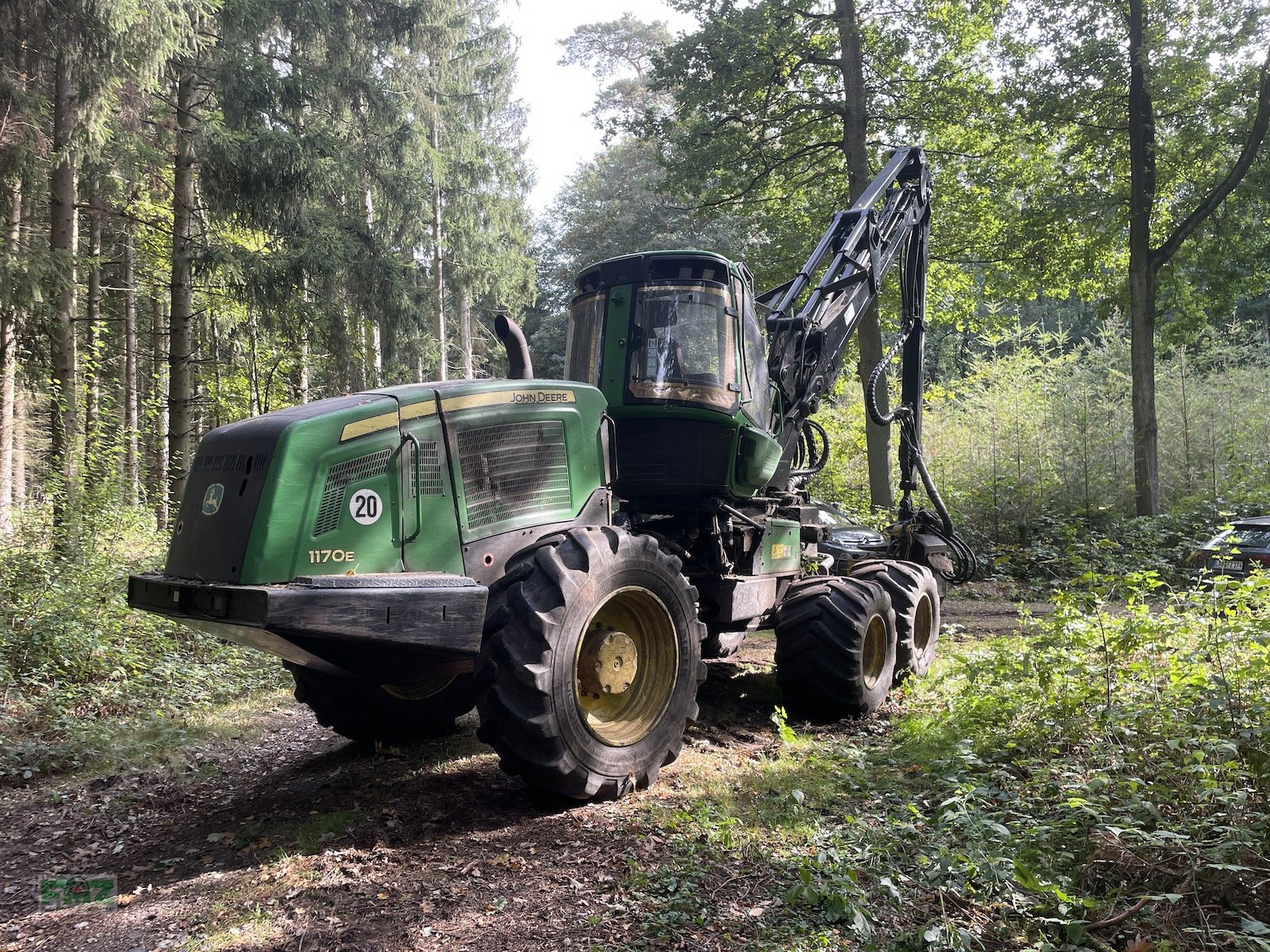 Holzvollernter типа John Deere 1170E IT4, Gebrauchtmaschine в Leinburg (Фотография 9)