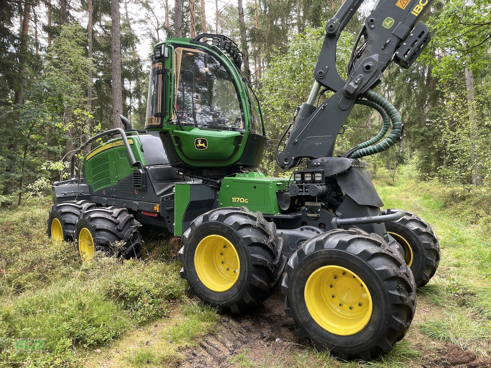 Holzvollernter Türe ait John Deere 1170G 8WD, Gebrauchtmaschine içinde Leinburg (resim 3)