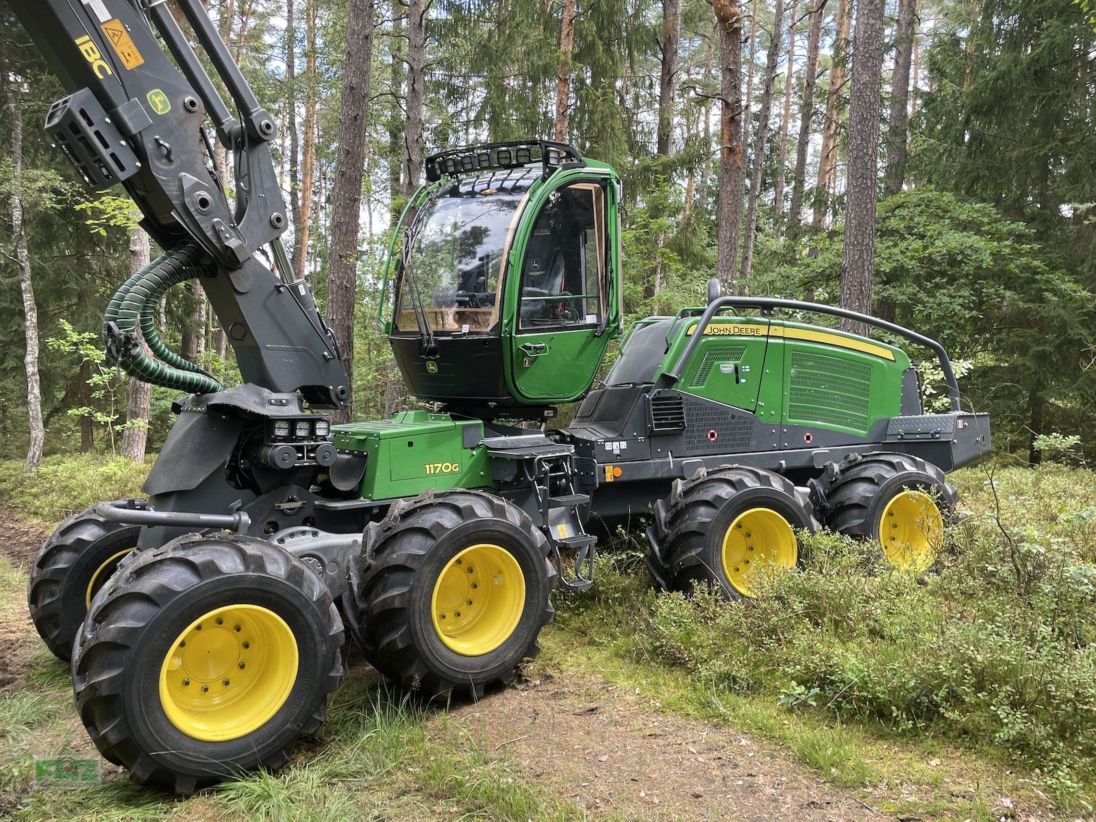 Holzvollernter tipa John Deere 1170G 8WD, Gebrauchtmaschine u Leinburg (Slika 4)