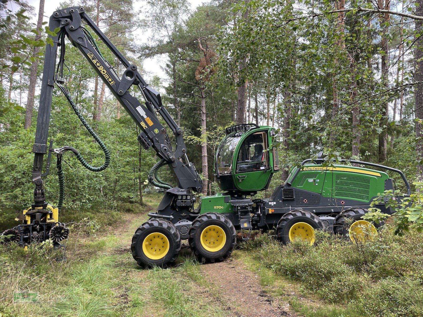 Holzvollernter typu John Deere 1170G 8WD, Gebrauchtmaschine v Leinburg (Obrázok 5)