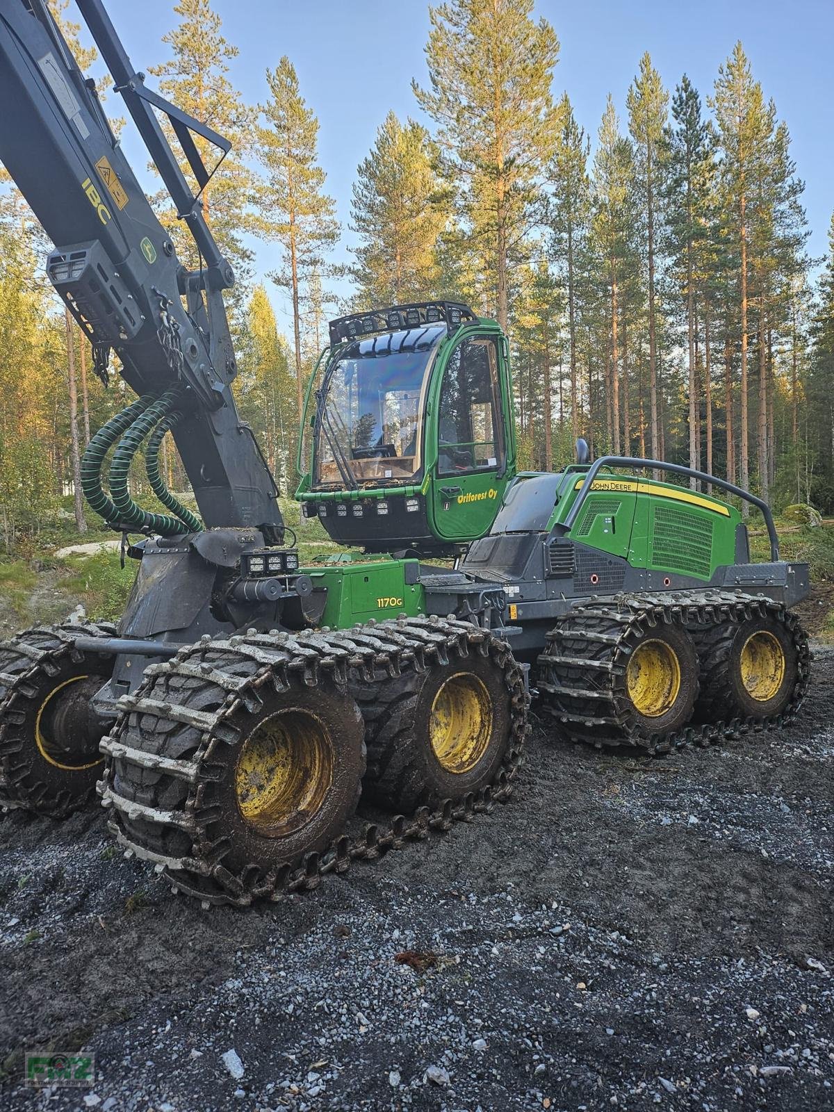 Holzvollernter del tipo John Deere 1170G 8WD, Gebrauchtmaschine In Leinburg (Immagine 2)