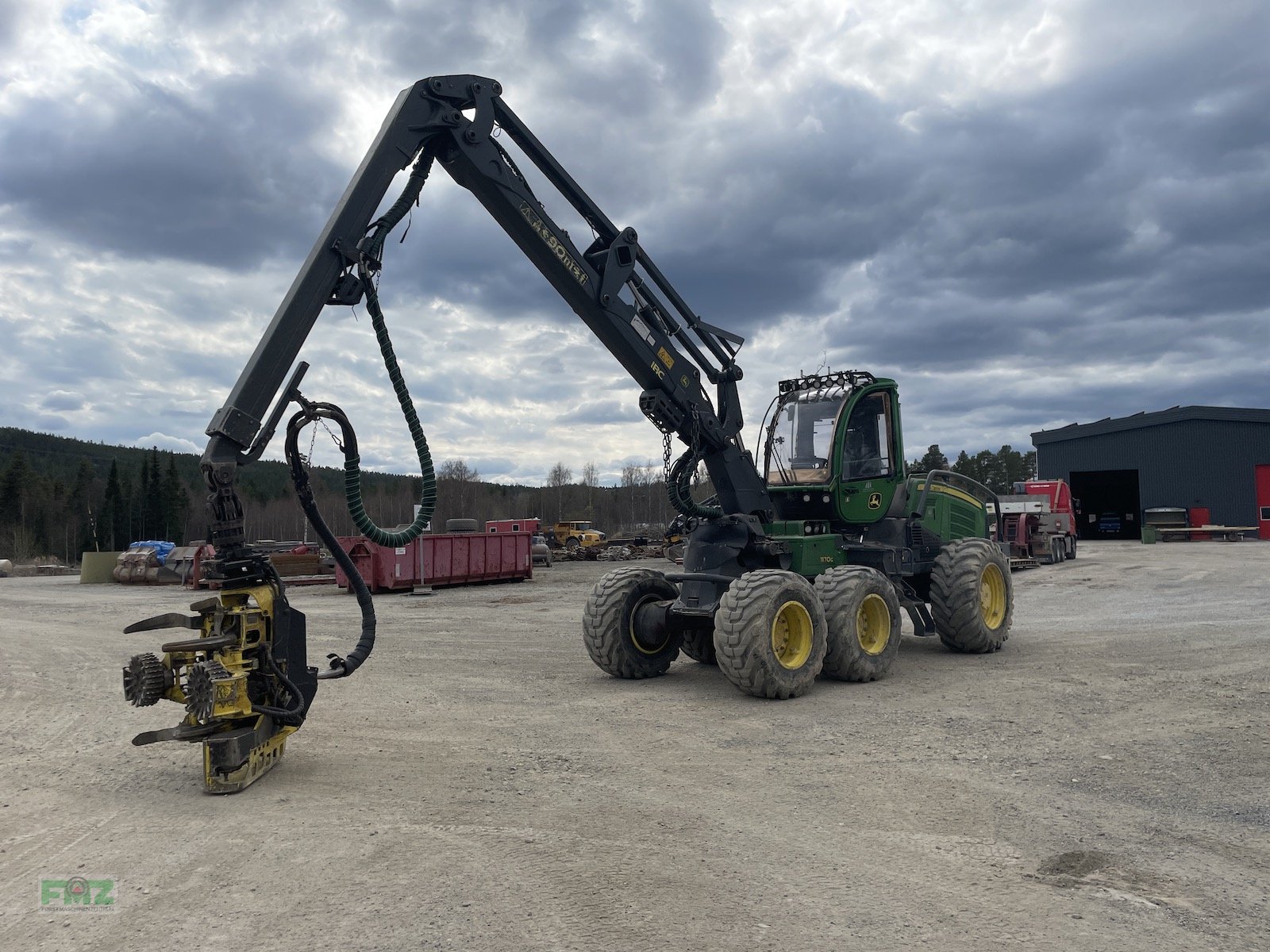 Holzvollernter tipa John Deere 1170G, Gebrauchtmaschine u Leinburg (Slika 4)