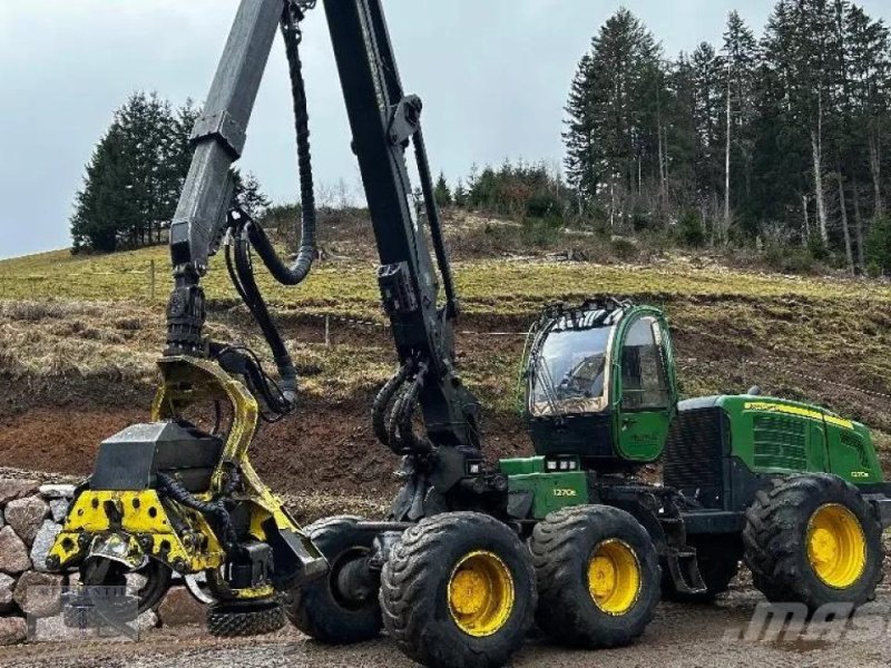 Holzvollernter tipa John Deere 1270 E, Gebrauchtmaschine u Pragsdorf