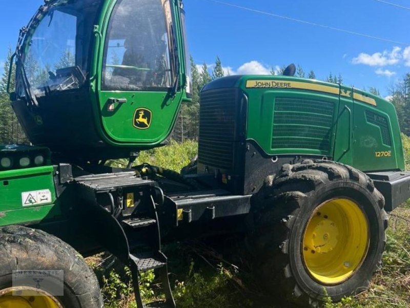 Holzvollernter Türe ait John Deere 1270E, Gebrauchtmaschine içinde Pragsdorf (resim 1)