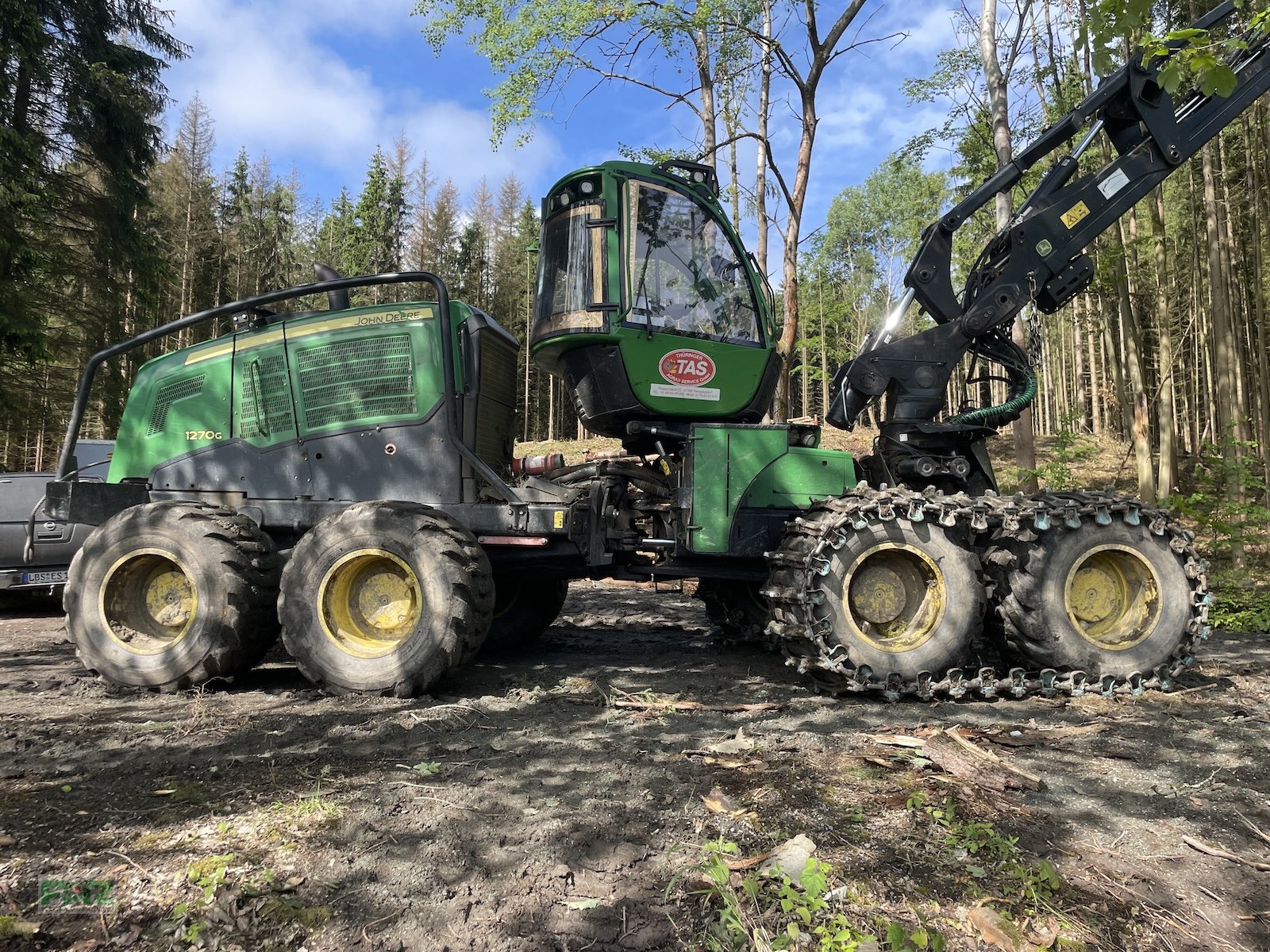 Holzvollernter типа John Deere 1270G 8WD, Gebrauchtmaschine в Leinburg (Фотография 4)