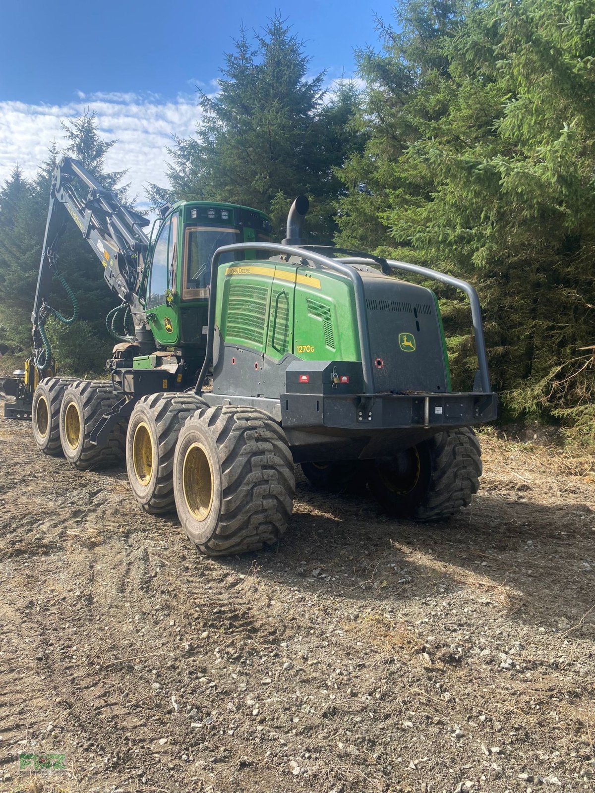 Holzvollernter des Typs John Deere 1270G 8WD, Gebrauchtmaschine in Leinburg (Bild 3)